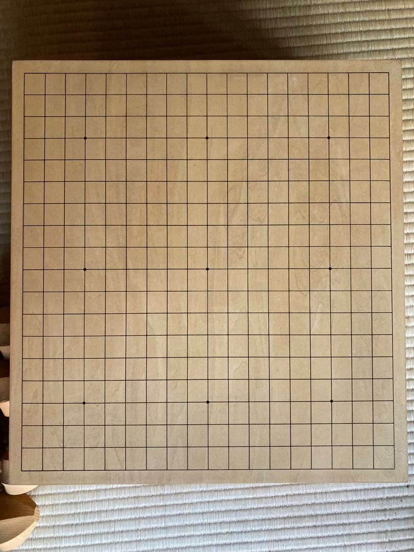 【未使用】生駒基盤 MHP 脚付き碁盤 木製