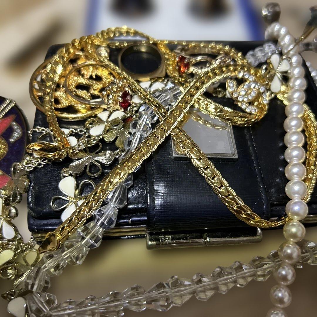 は*ー様 k18 18k遺品整理 アクセサリー 刻印有　財布　喜平ネックレス　時