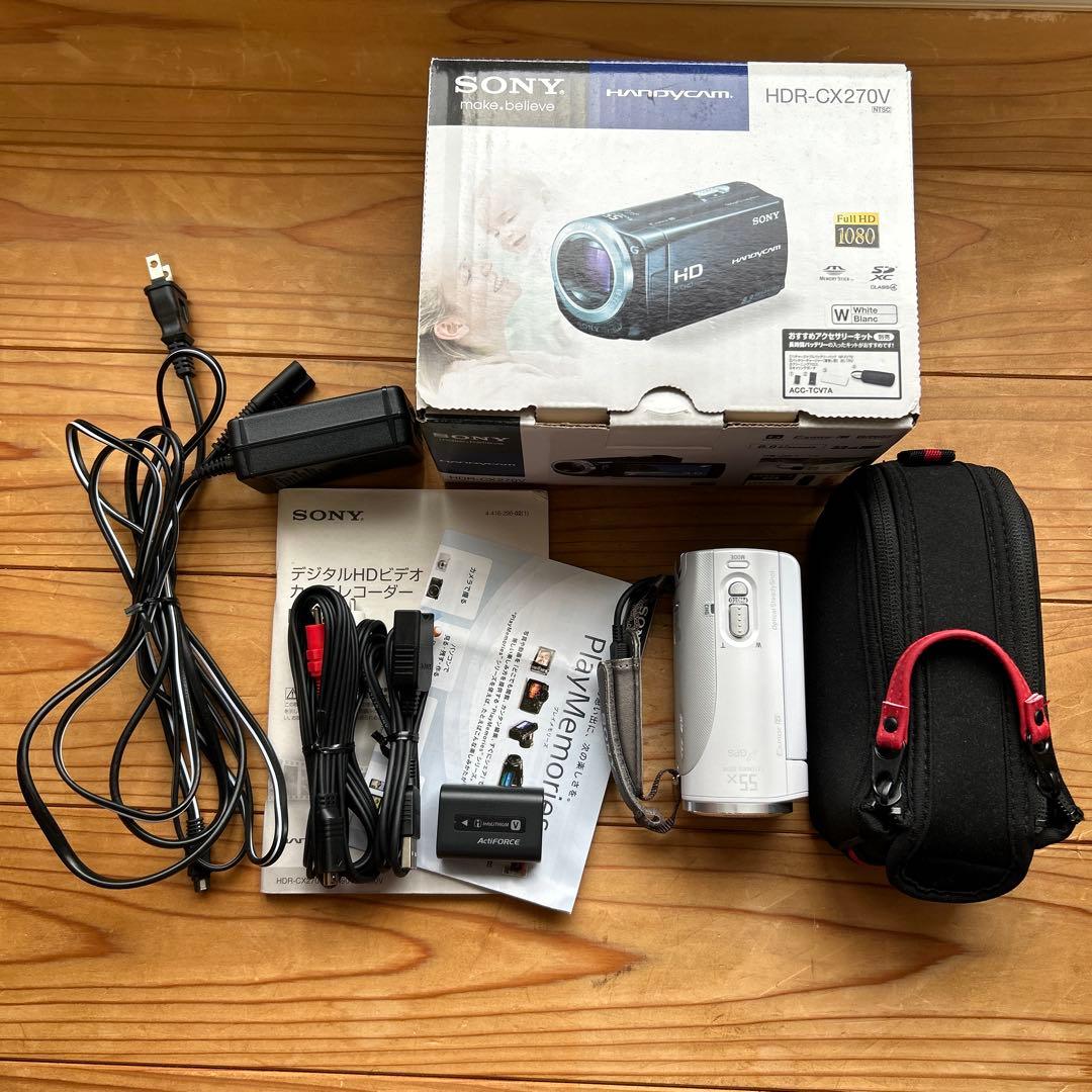 SONY HDR-CX270V ビデオカメラ
