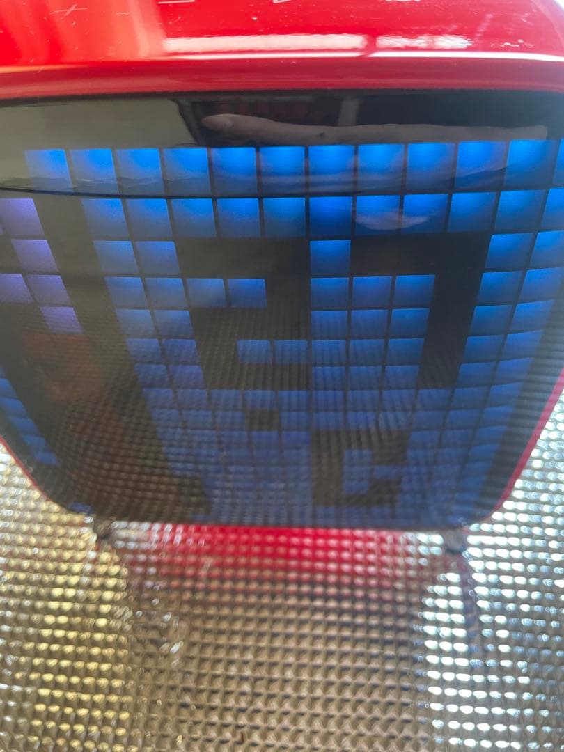 【レア品】Tivoo-Max-audio ワイヤレススピーカー 赤divoom