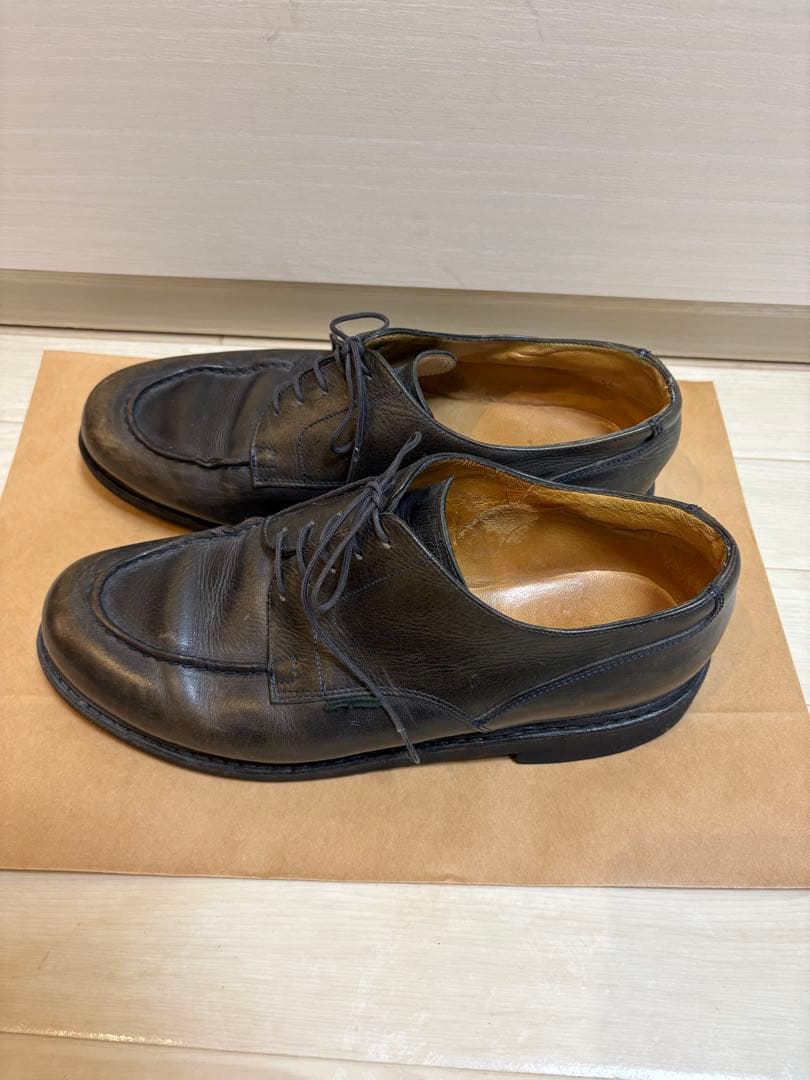 パラブーツ シャンボード ネイビー 8ハーフ ジャンク