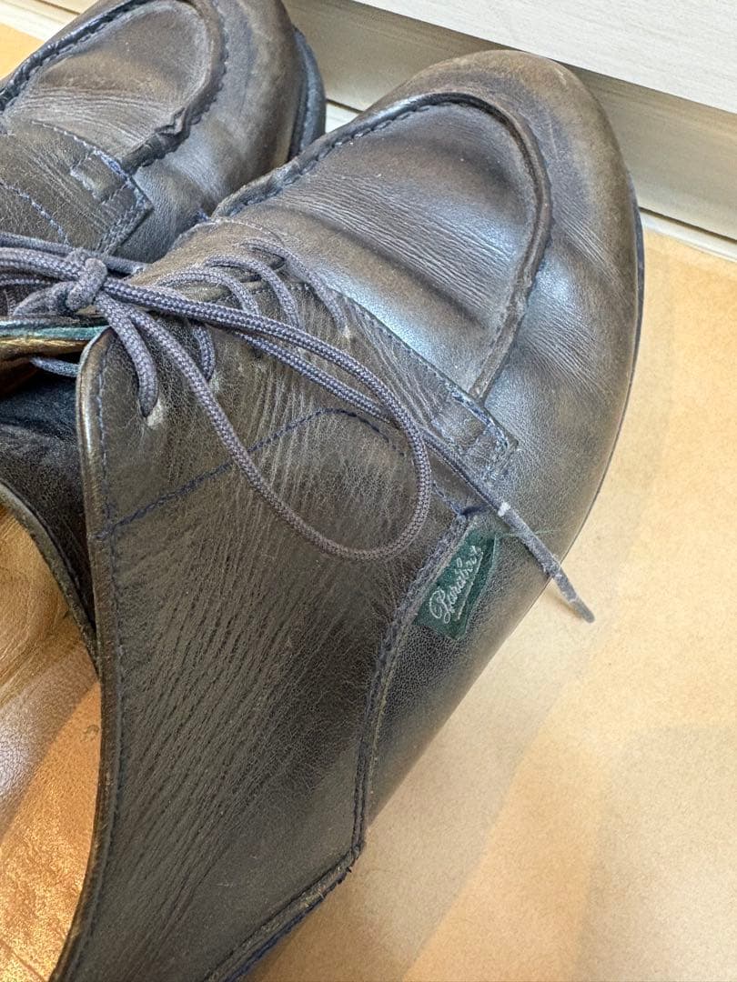 パラブーツ シャンボード ネイビー 8ハーフ ジャンク