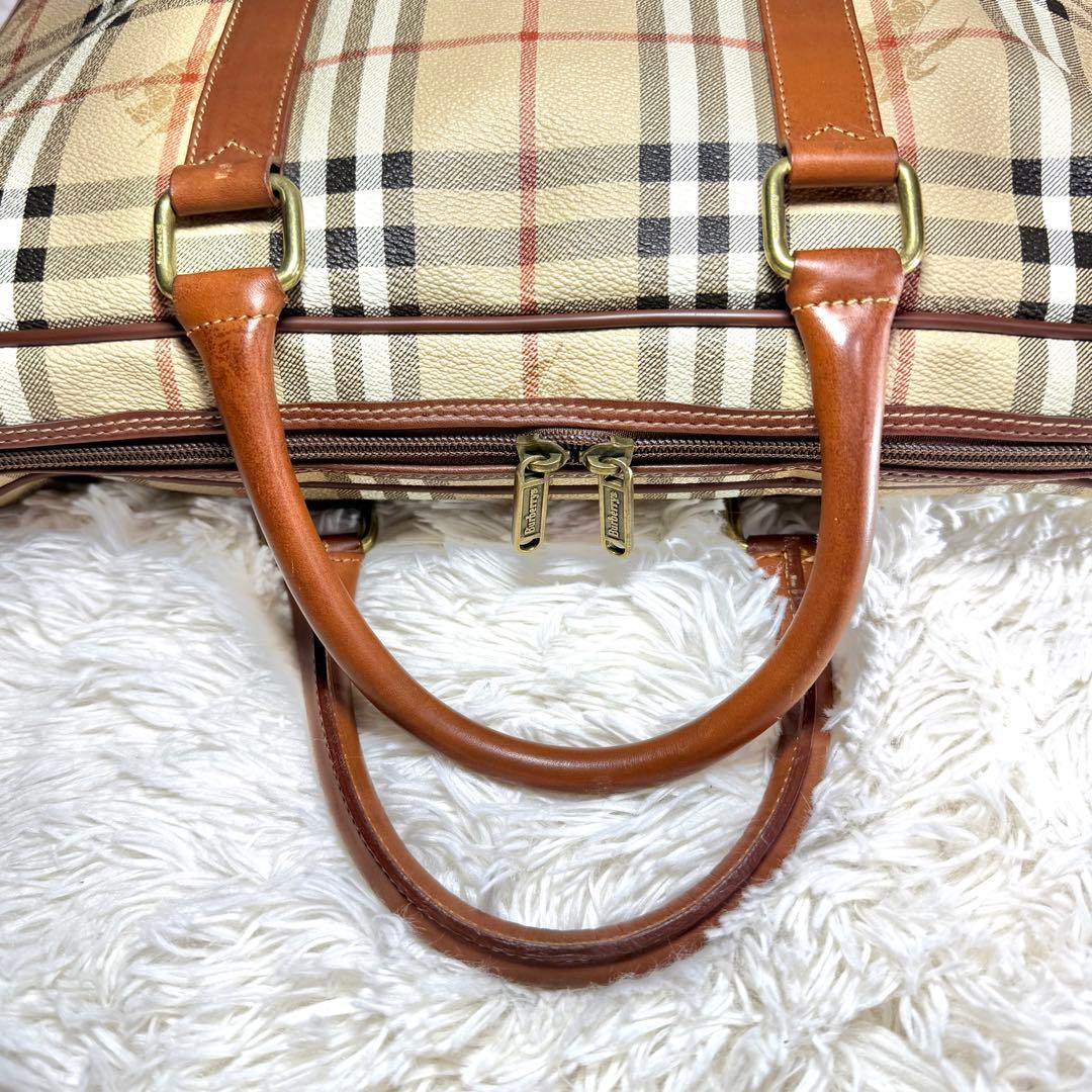 BURBERRY バーバリー ブリーフケース ビジネスバッグ PVC ブラウン