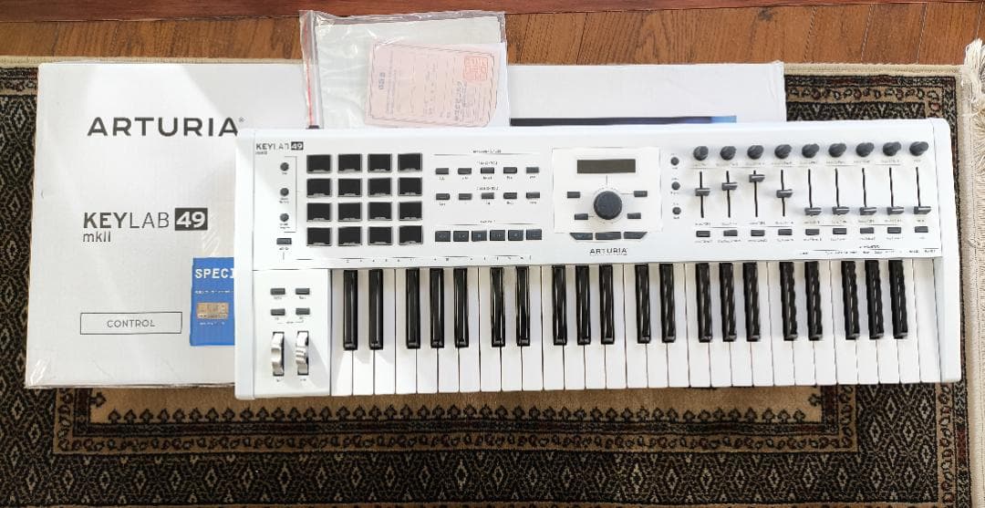 【美品.使用少】ARTURIA KEYLAB 49 mkII