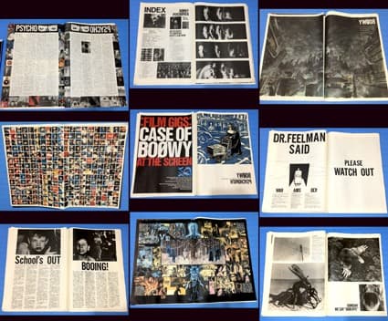 BOOWY 1987年 ツアーパンフ 超大型B1ポスター版