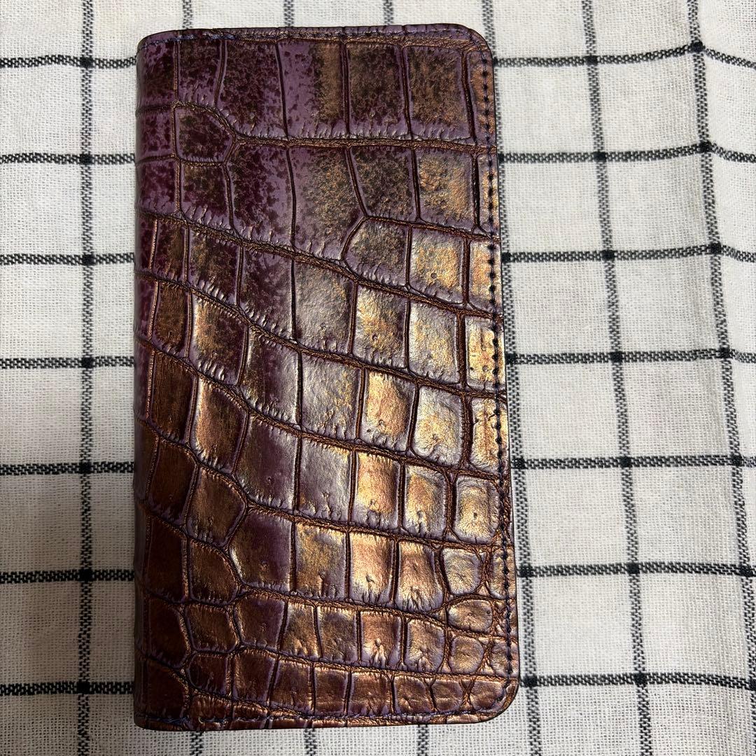 オリジナルパースナカムラ　クロコダイルiPhone75Proケース