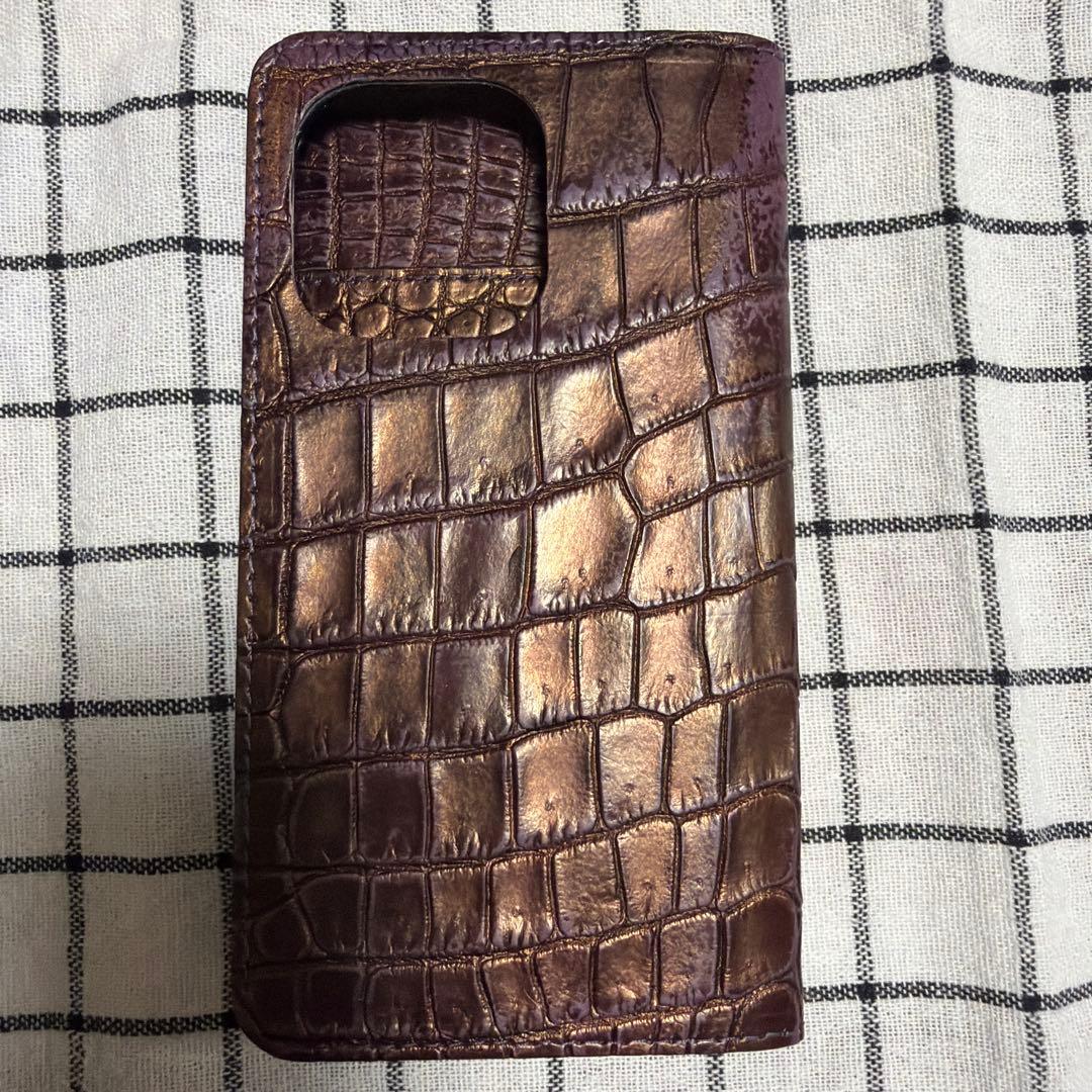 オリジナルパースナカムラ　クロコダイルiPhone75Proケース