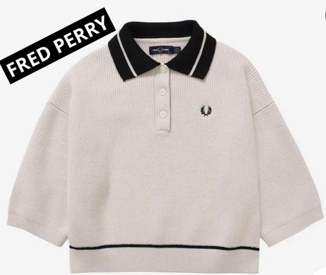 フレッドペリー ニットポロ FRED PERRY Knitted Polo
