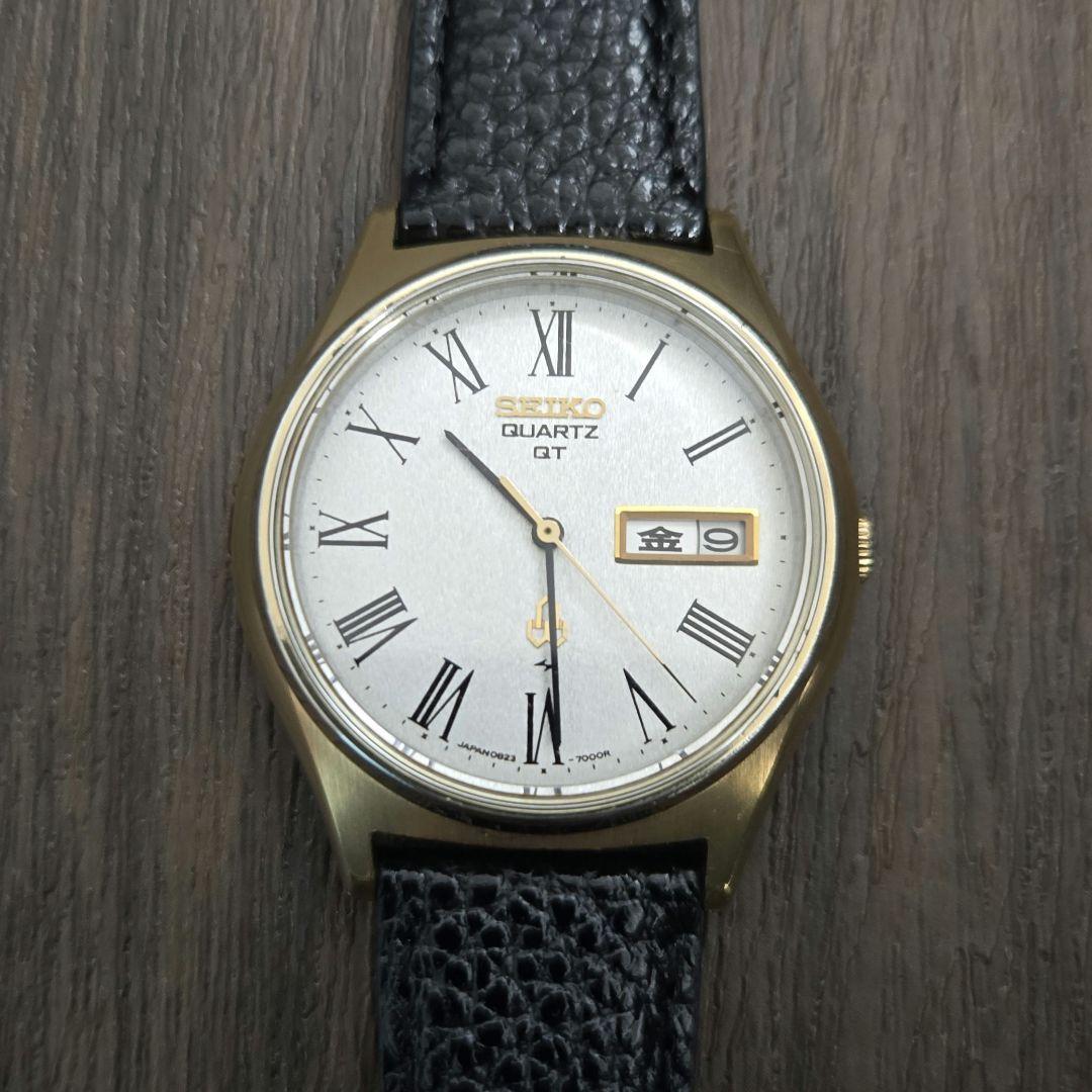SEIKO セイコー ヴィンテージ クォーツ 新品ベルト新品電池