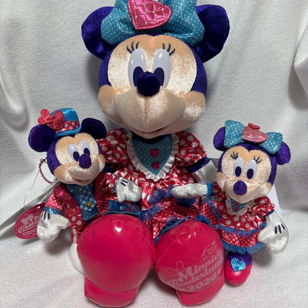 【新品】ミニーのファンダーランド　ぬいぐるみ ディズニー　パルパルーザ2026