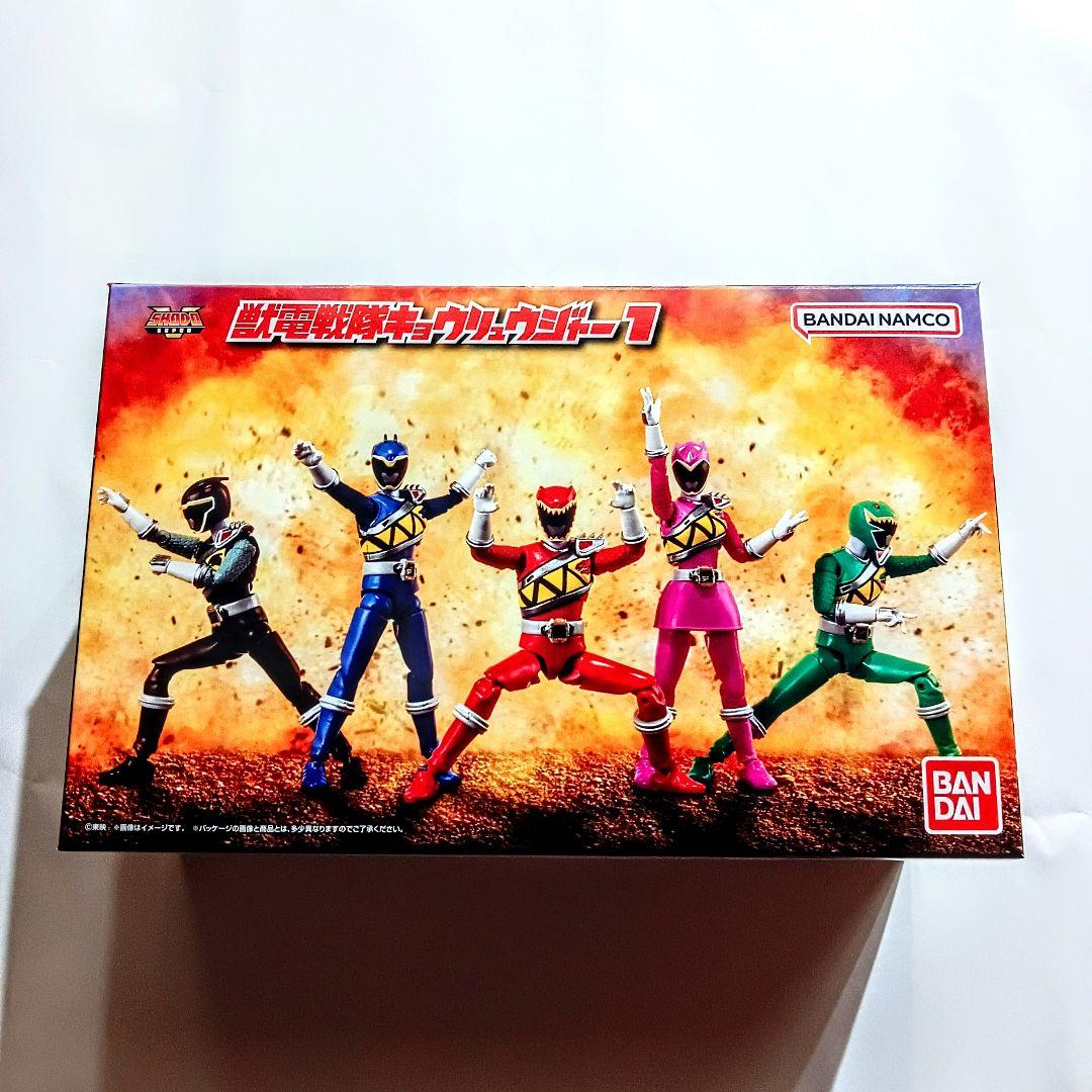 SHODO SUPER 獣電戦隊キョウリュウジャー1·2·3セット　フィギュア