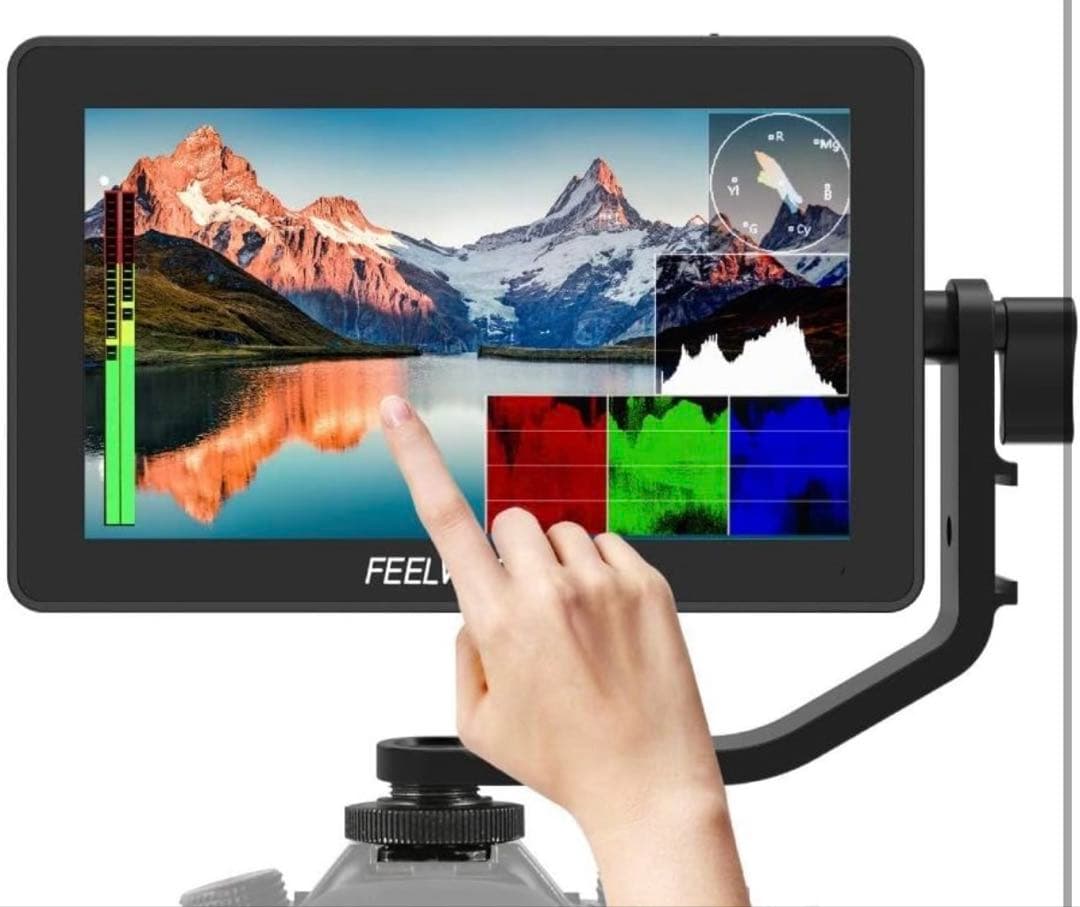 FEELWORLD F6 Plus V2 専用モニターケージ付き