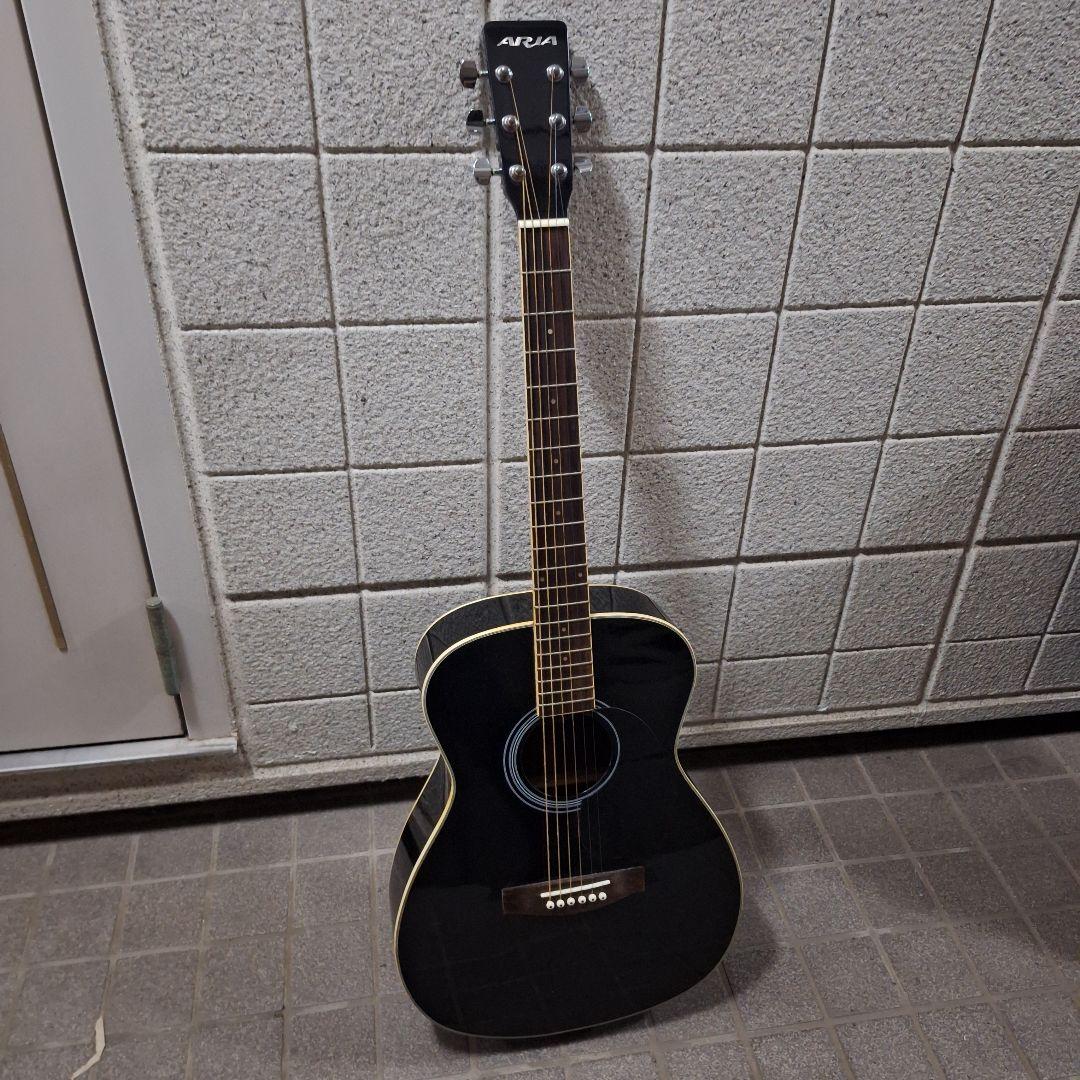 PRGR ARIA アリア ギター ブラック アコースティック ケース付き