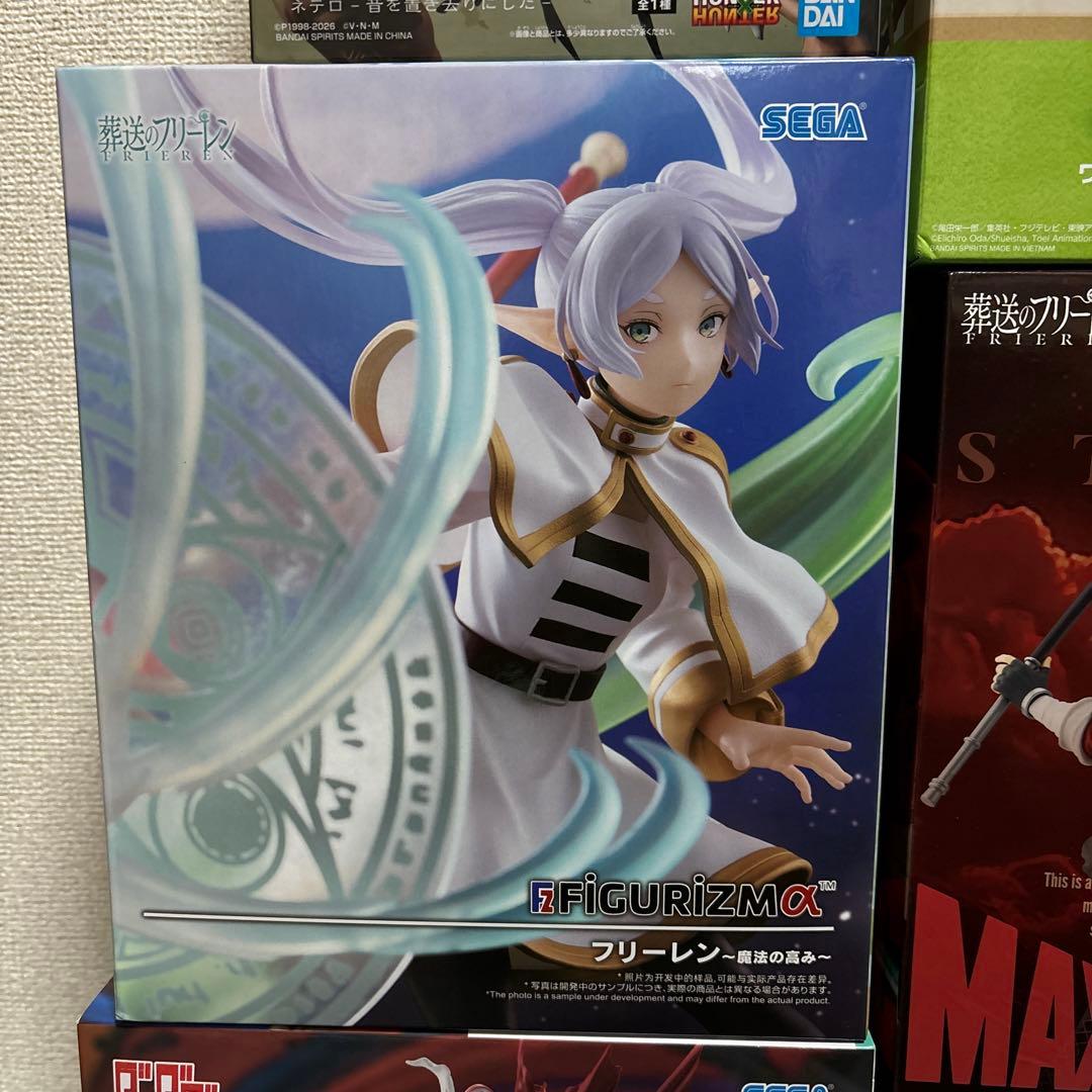 最新プライズフィギュアまとめ売り12体 ナルトフリーレン鬼滅の刃ワンピース等