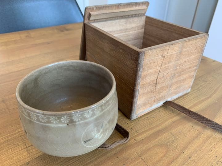 骨董品　茶碗　共箱