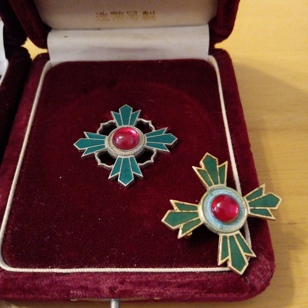 【レア】交通栄誉章 金章 銀章 銅章 純銀製 勲章 徽章 メダル パール 別2