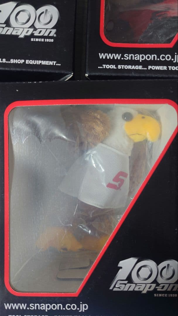 スナップオン　100周年ぬいぐるみ　5個セット