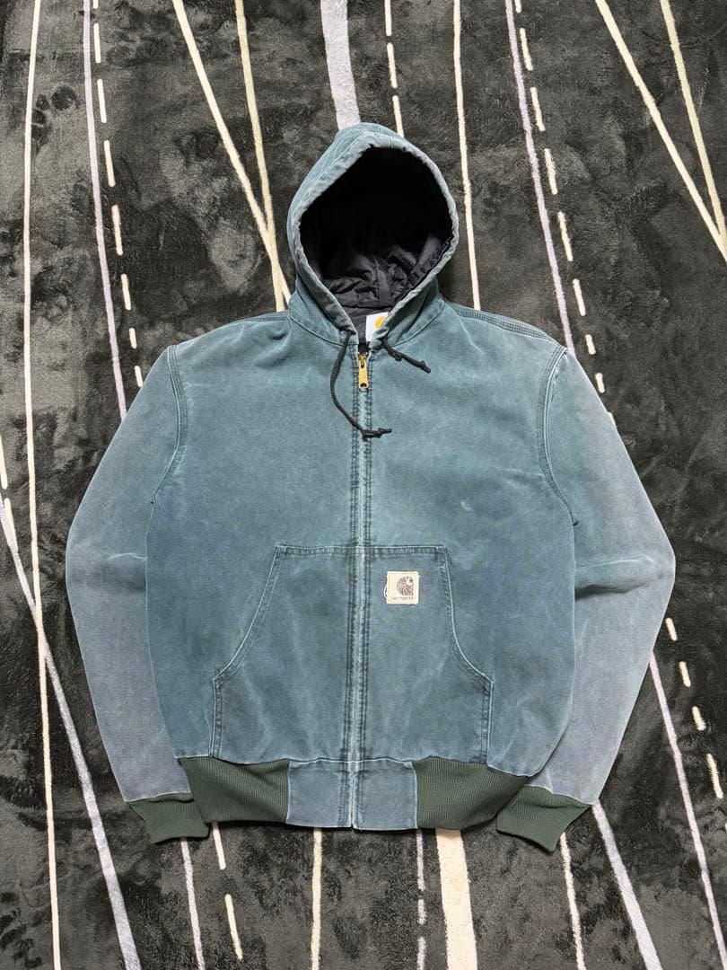 ‼️90s フェードCarhartt アクティブジャケット HTG
