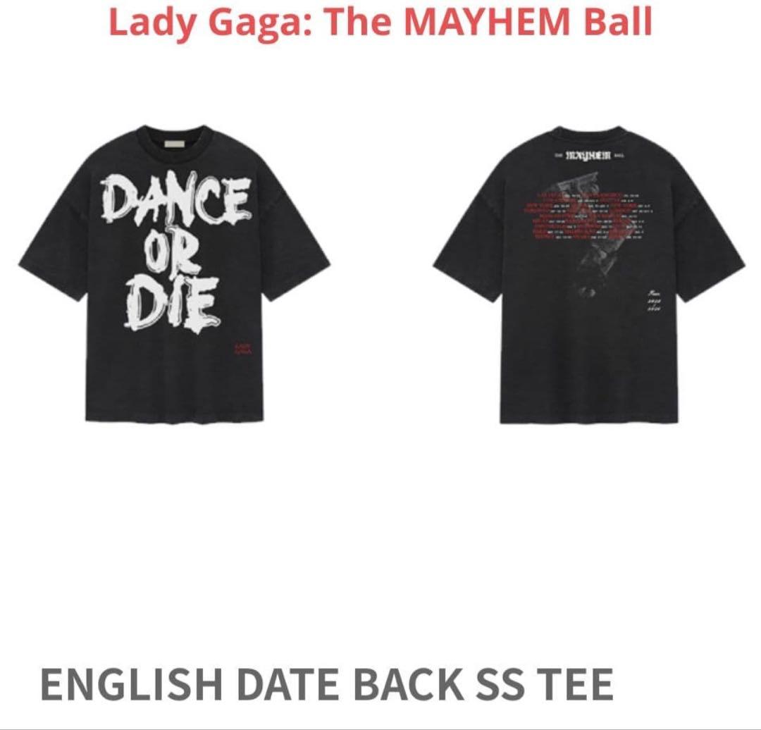レディーガガ　コンサートTシャツ