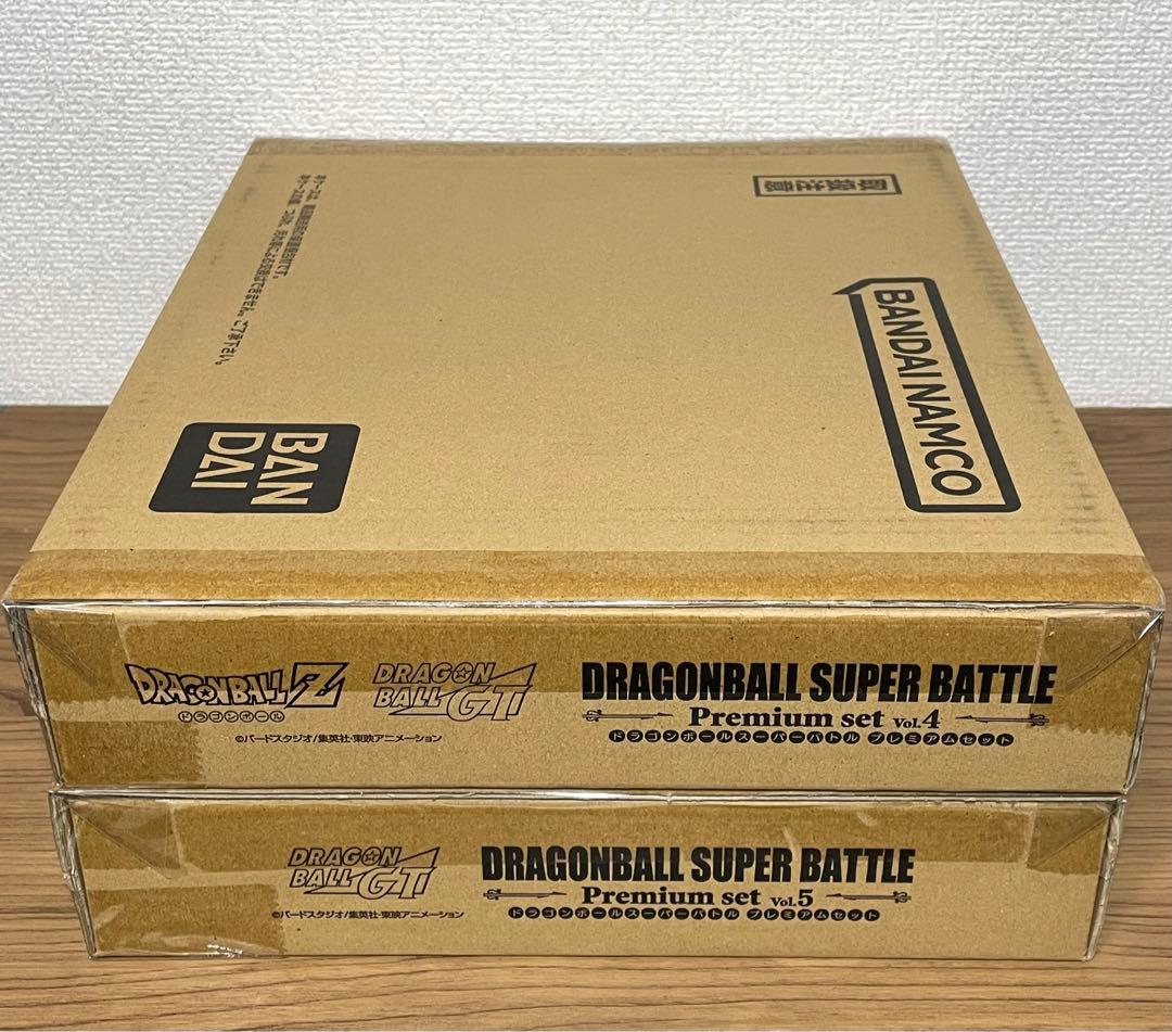 ドラゴンボールカードダス スーパーバトル premium set 4 5