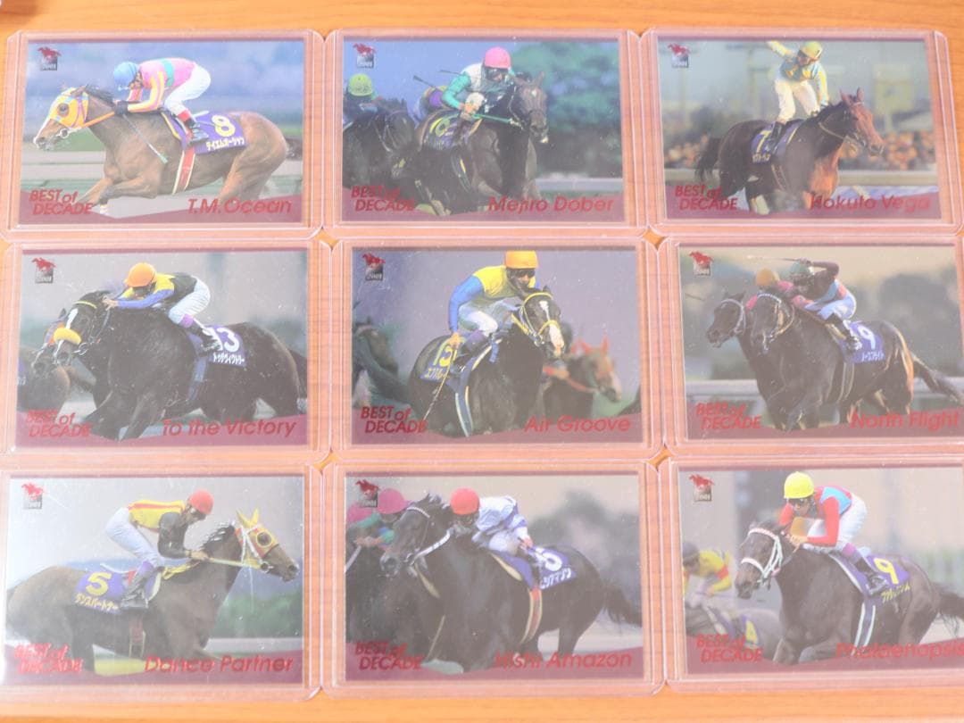 サラブレ抽プレ　赤DECADE　サラブレッドカード2001下半期エアグルーヴ他