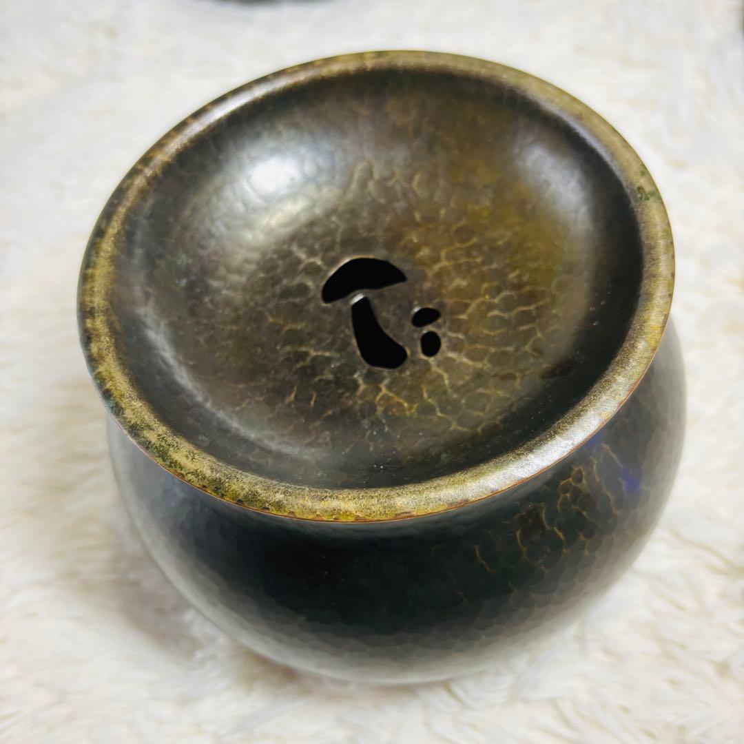 玉川堂　茶筒　建水　水差し　薬缶　鎚起銅器　茶器揃　玉虫　紫　燕三新潟県