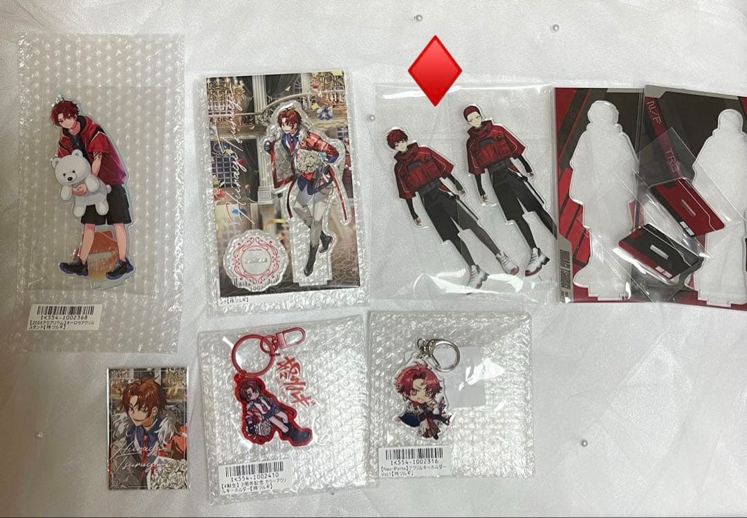 柊ツルギ グッズセット アクリルスタンド キーホルダー カードセット