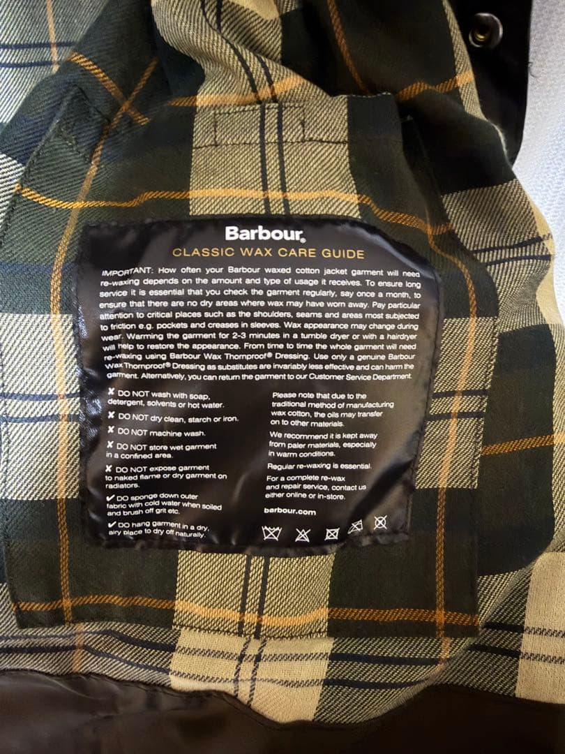 美品　Barbour bedale オーバーサイズフィット　42