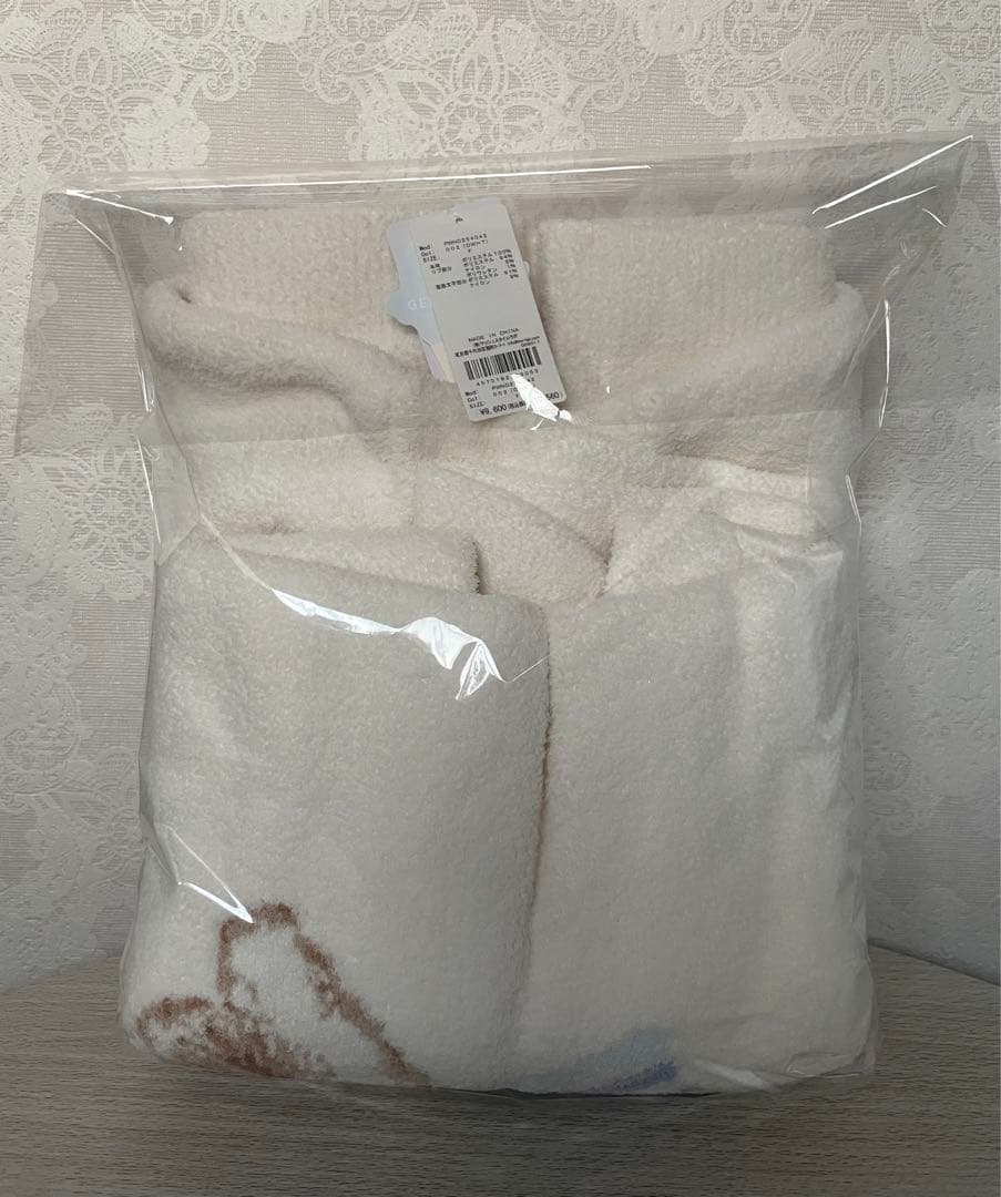 【新品未使用】ジェラートピケ　シーズージャガードワンピース