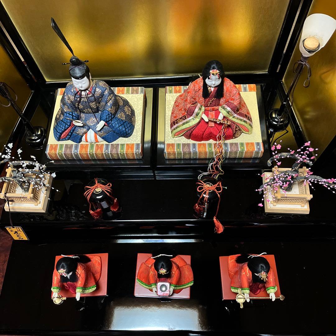 真多呂作　お雛様飾り