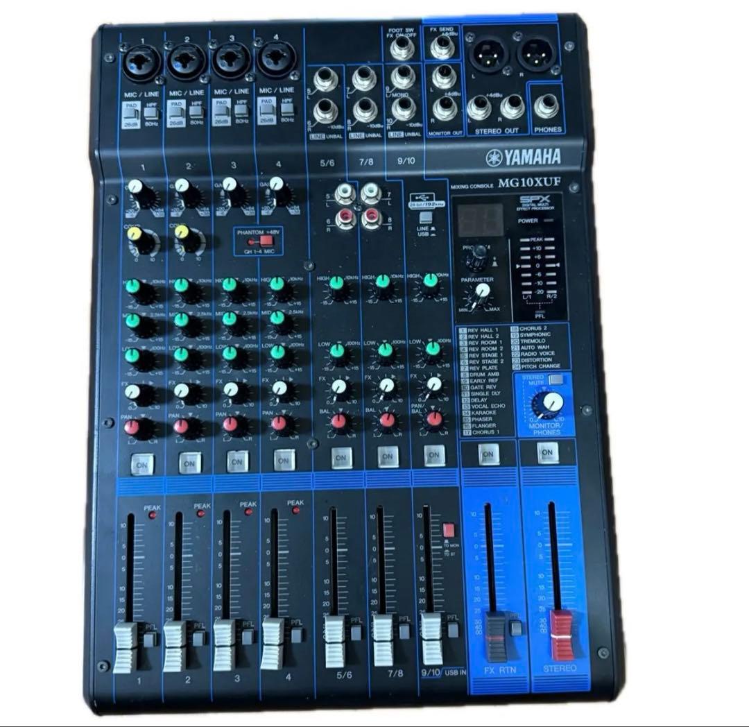 配信機器・PA機器・レコーディング機器 YAMAHA MG10XUF