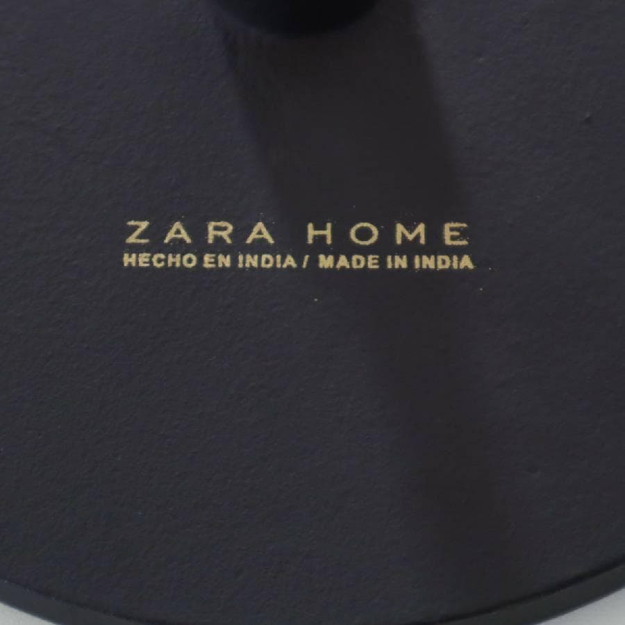 ザラホーム アンティーク仕上げ メタル サイドテーブル アルミニウム 鉄