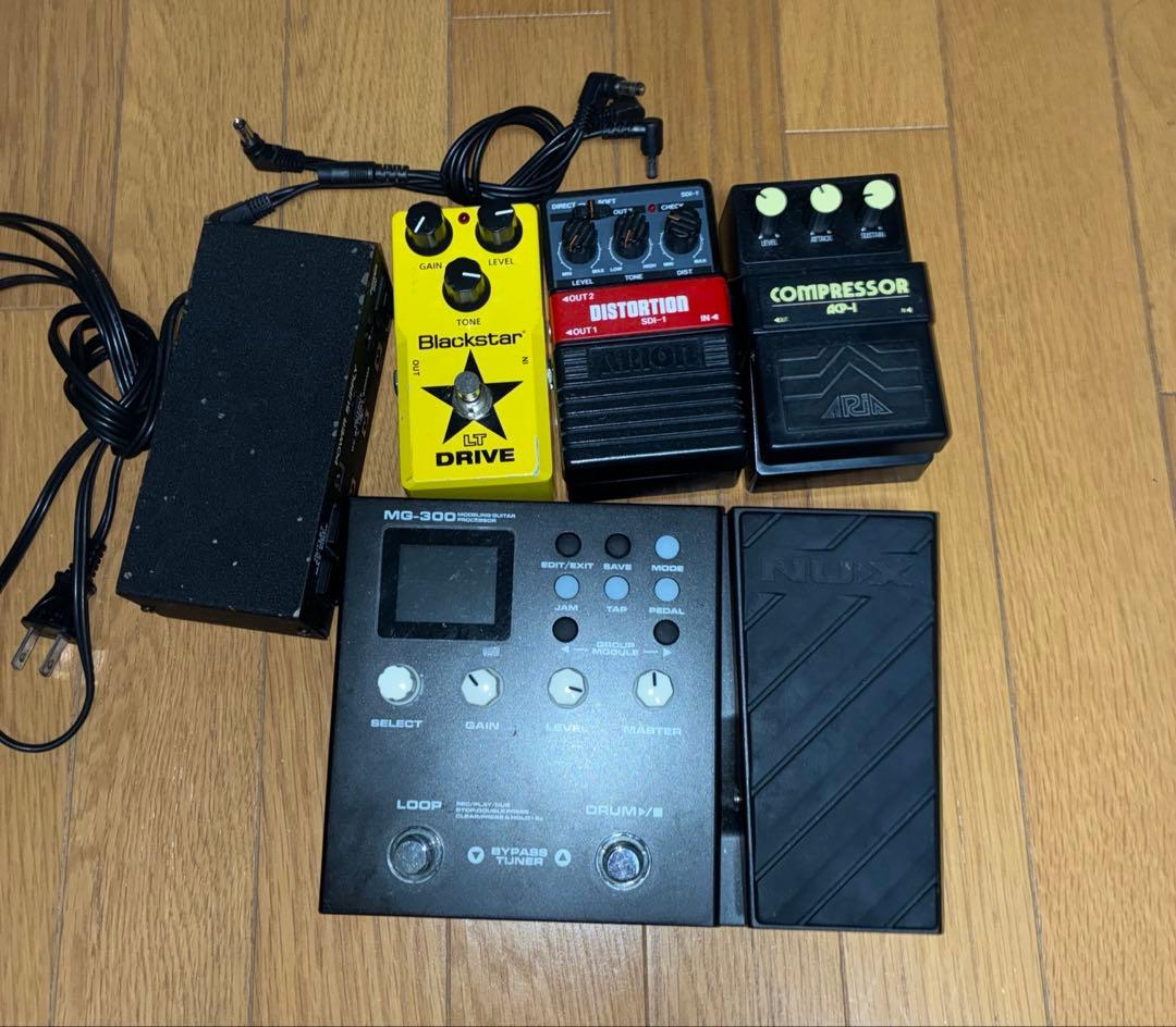 エフェクターまとめ買い(NUX MG-300等）