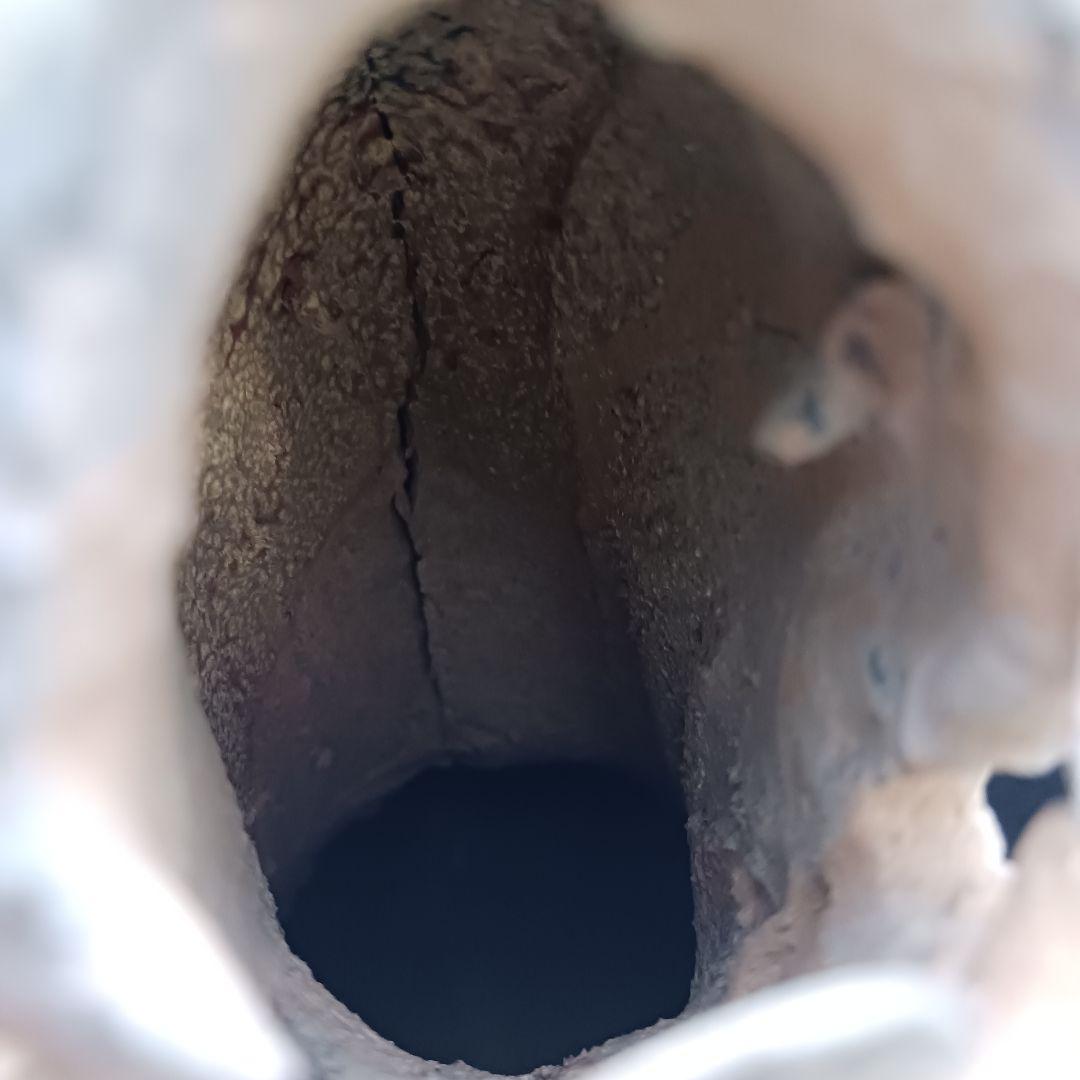 Y2952-1 中国 漢代 緑釉犬 置物 高さ34㎝