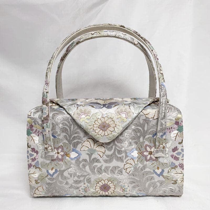 508mg3◆総刺繍 高級和装バッグ 相良刺繍 蘇州刺繍◆美品