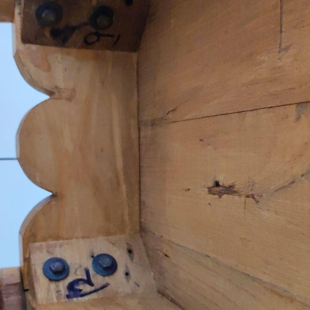 ベンチ　アンティーク　ビンテージ　引き取り限定