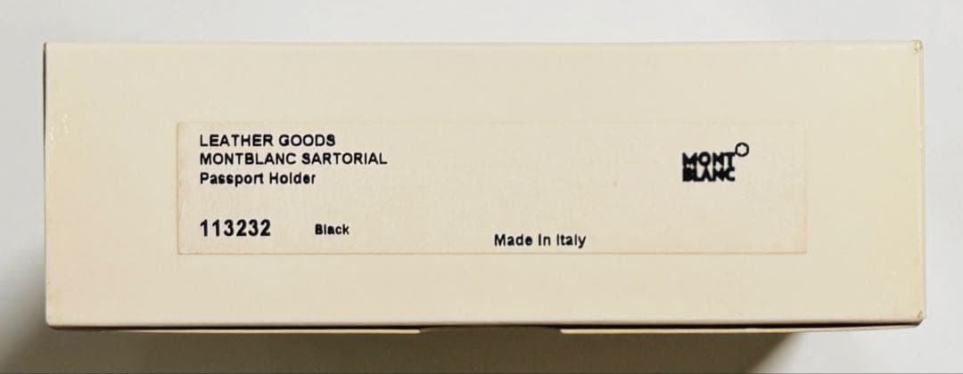 【極美品】モンブラン パスポートケース