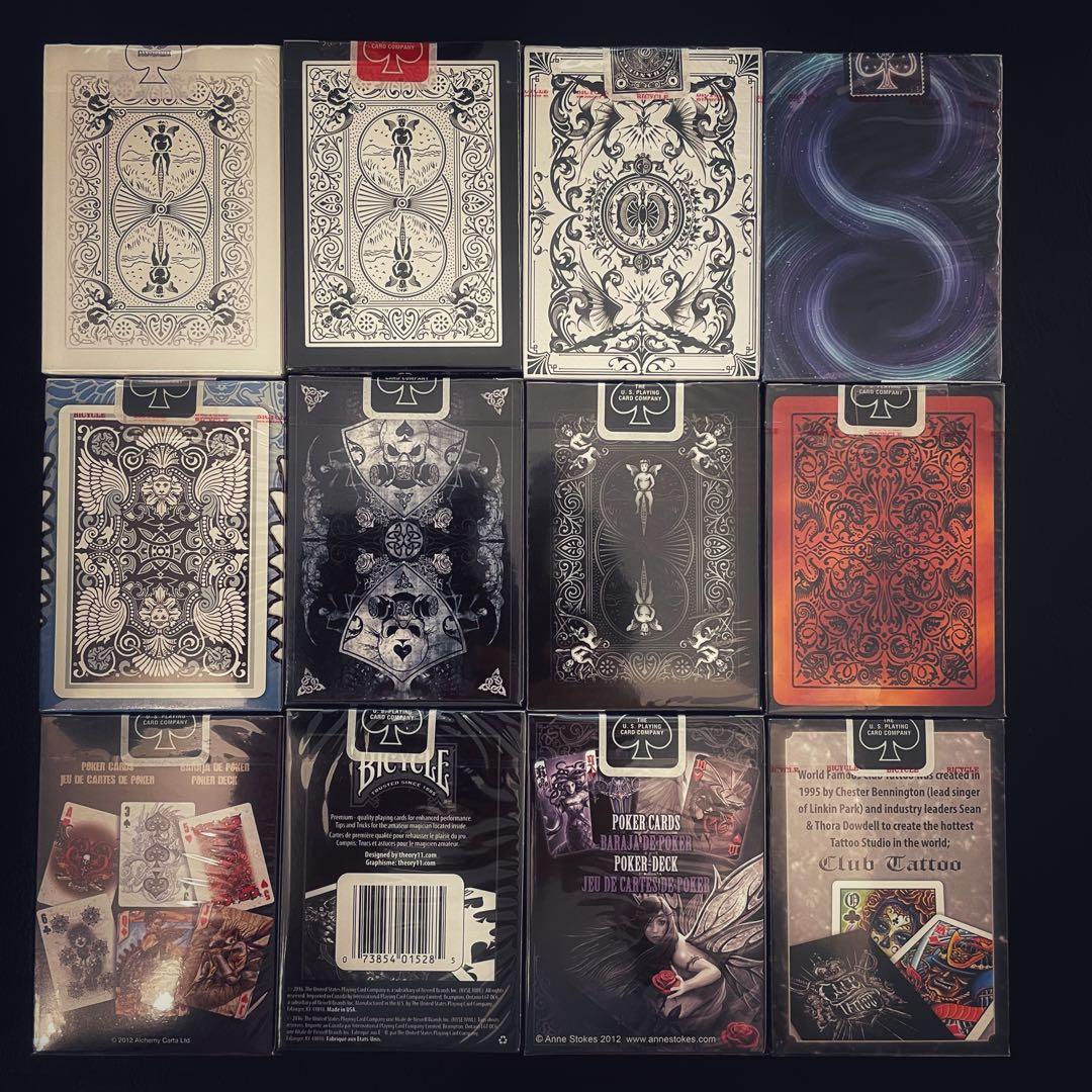 【新品未開封】BICYCLE バイシクル レアデックまとめ売り 12個セット