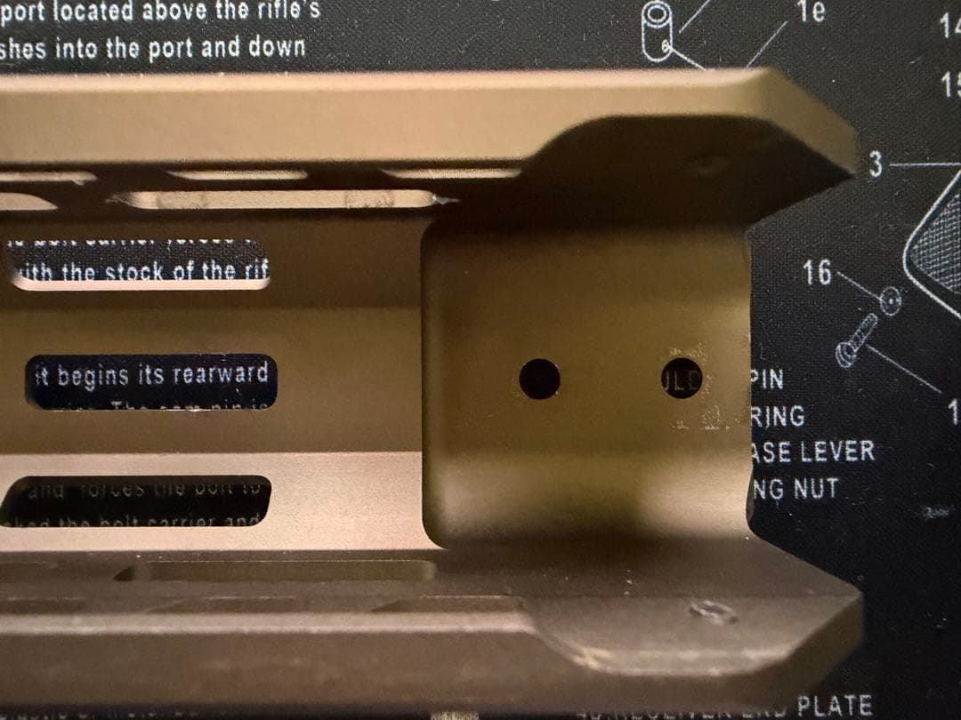 SIG AIR MCX Virtus AEG　Spearタイプ ハンドガード