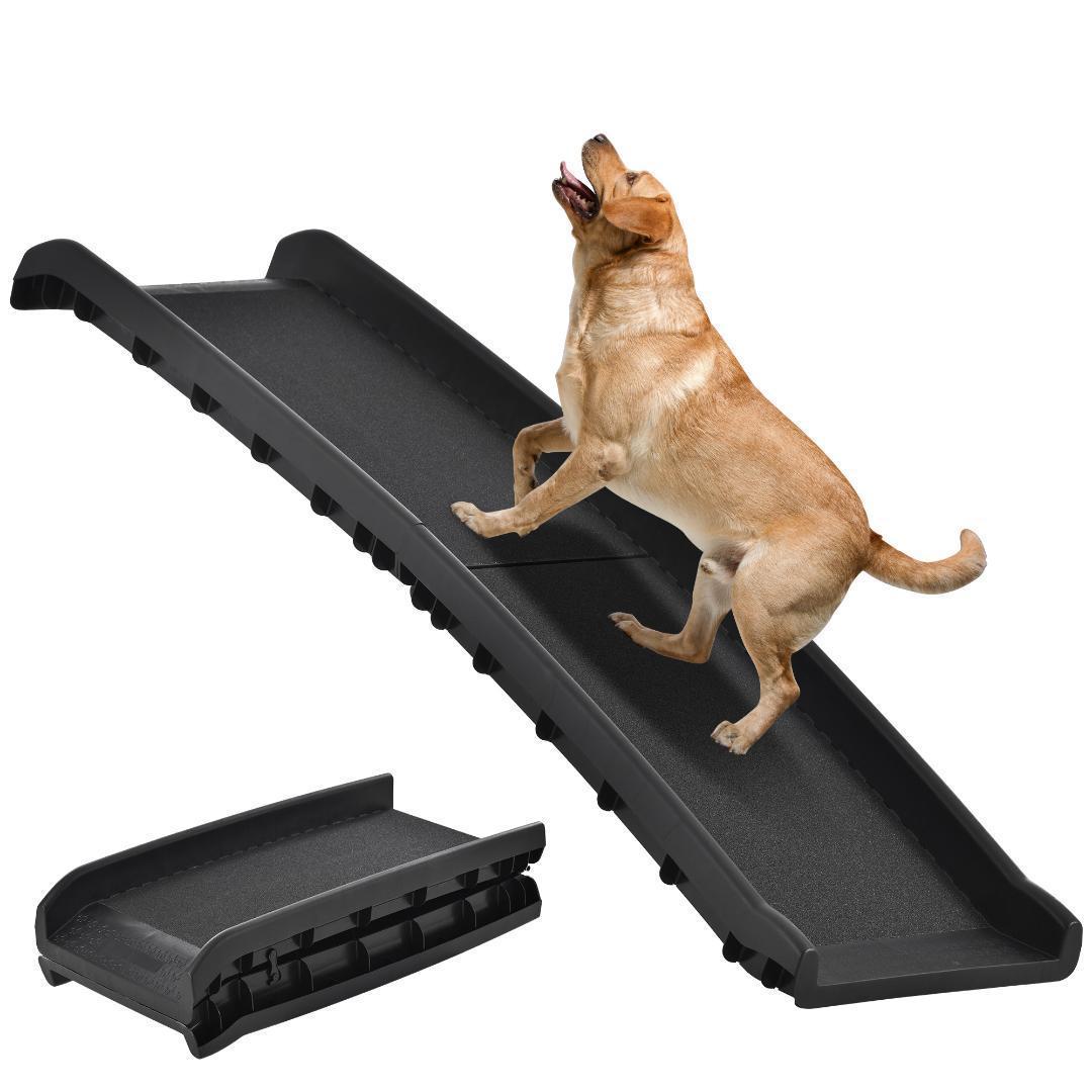 スロープ 犬 ペットスロープ 耐荷重75kg ペットステップ 2つ折り 踏み台