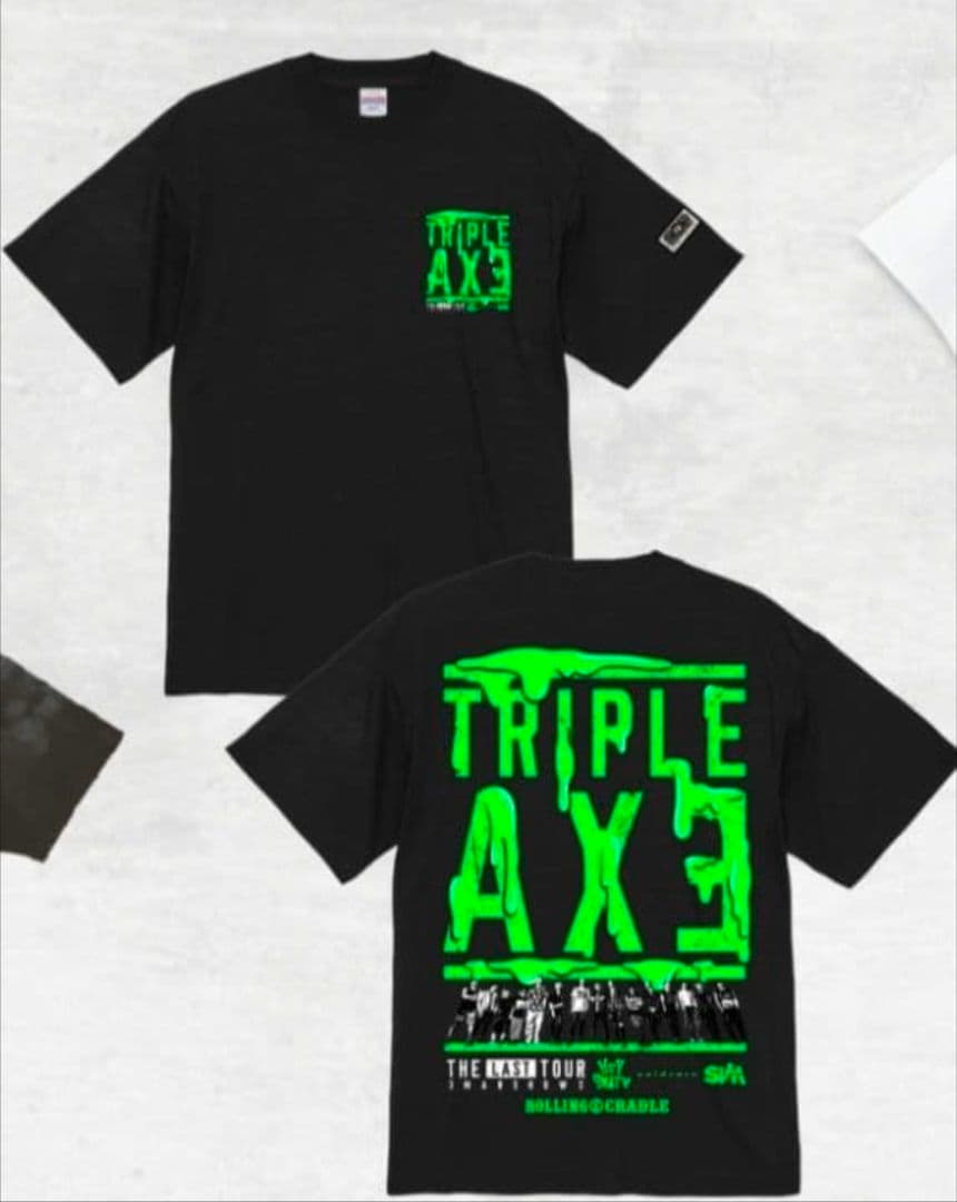 TRIPLE AXE ROLLING CRADLE Tシャツ XXL ロリクレ