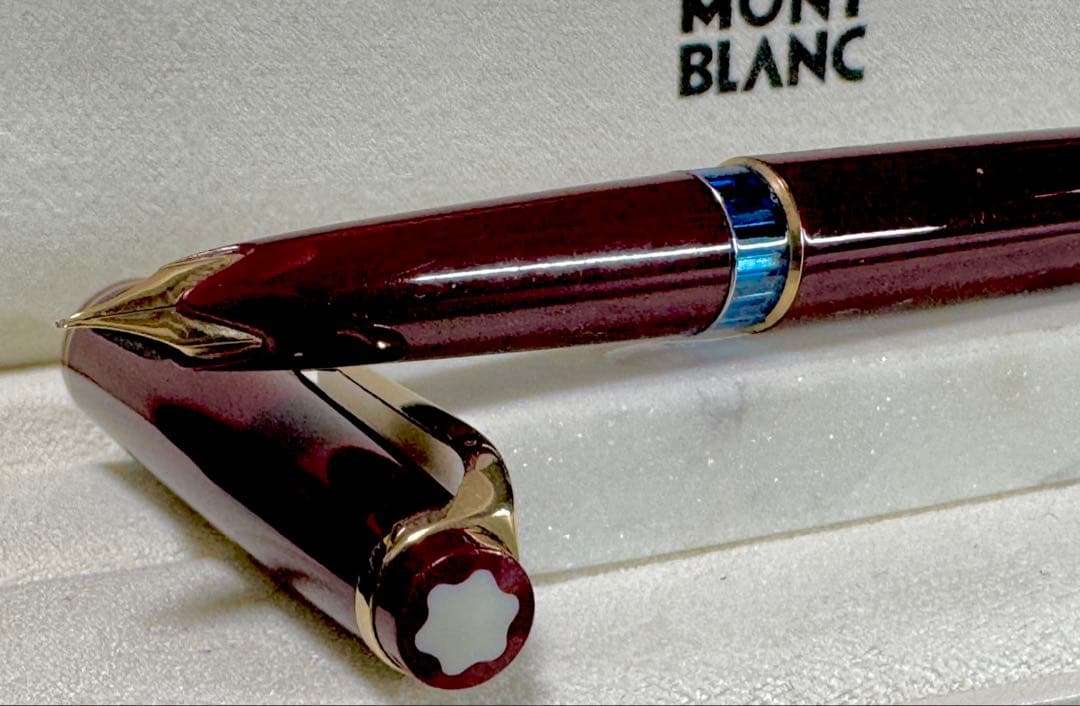 【極美品】モンブランNo22 万年筆ボルドー