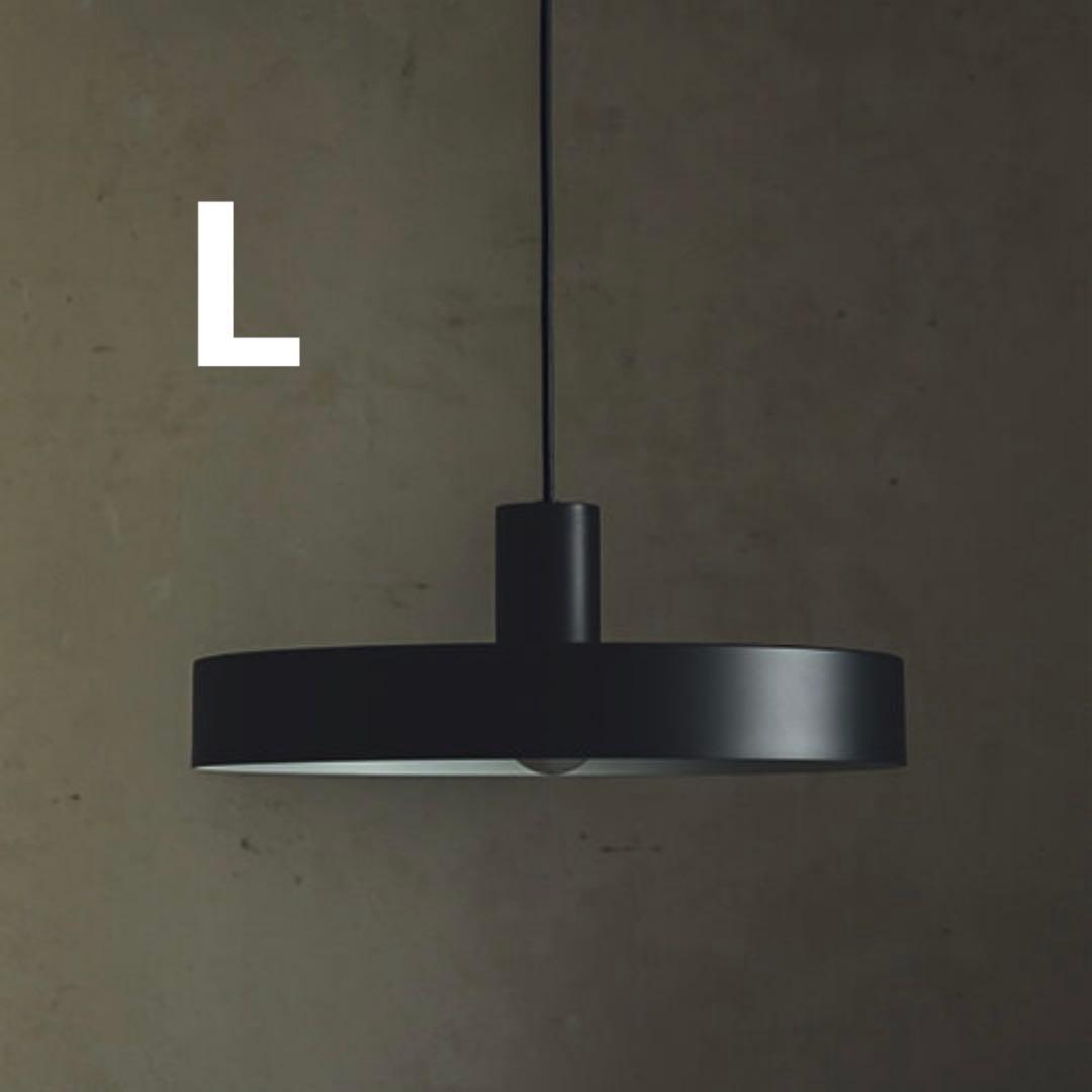 デコランプ　flame 黒　ペンダントライト φ400mm