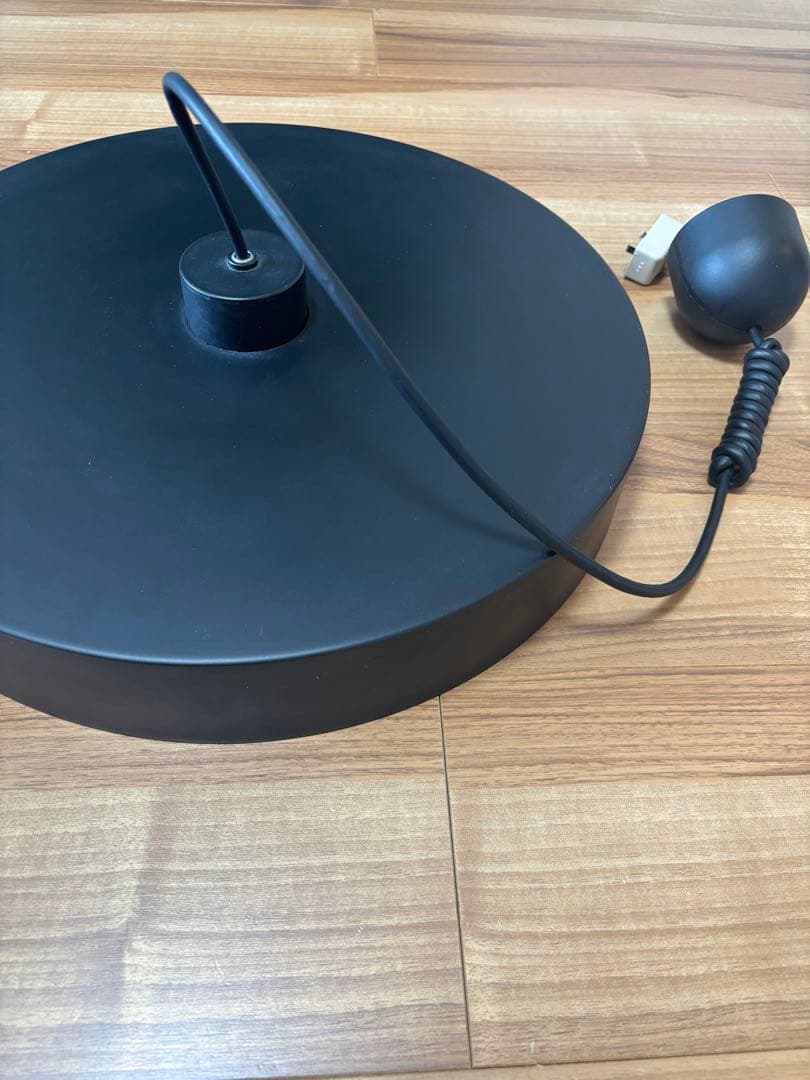 デコランプ　flame 黒　ペンダントライト φ400mm