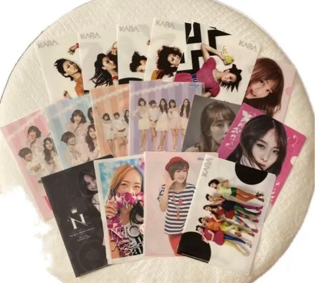 KARA まとめ売り　ニコル　ジヨン　サイン入り　　写真7枚あり