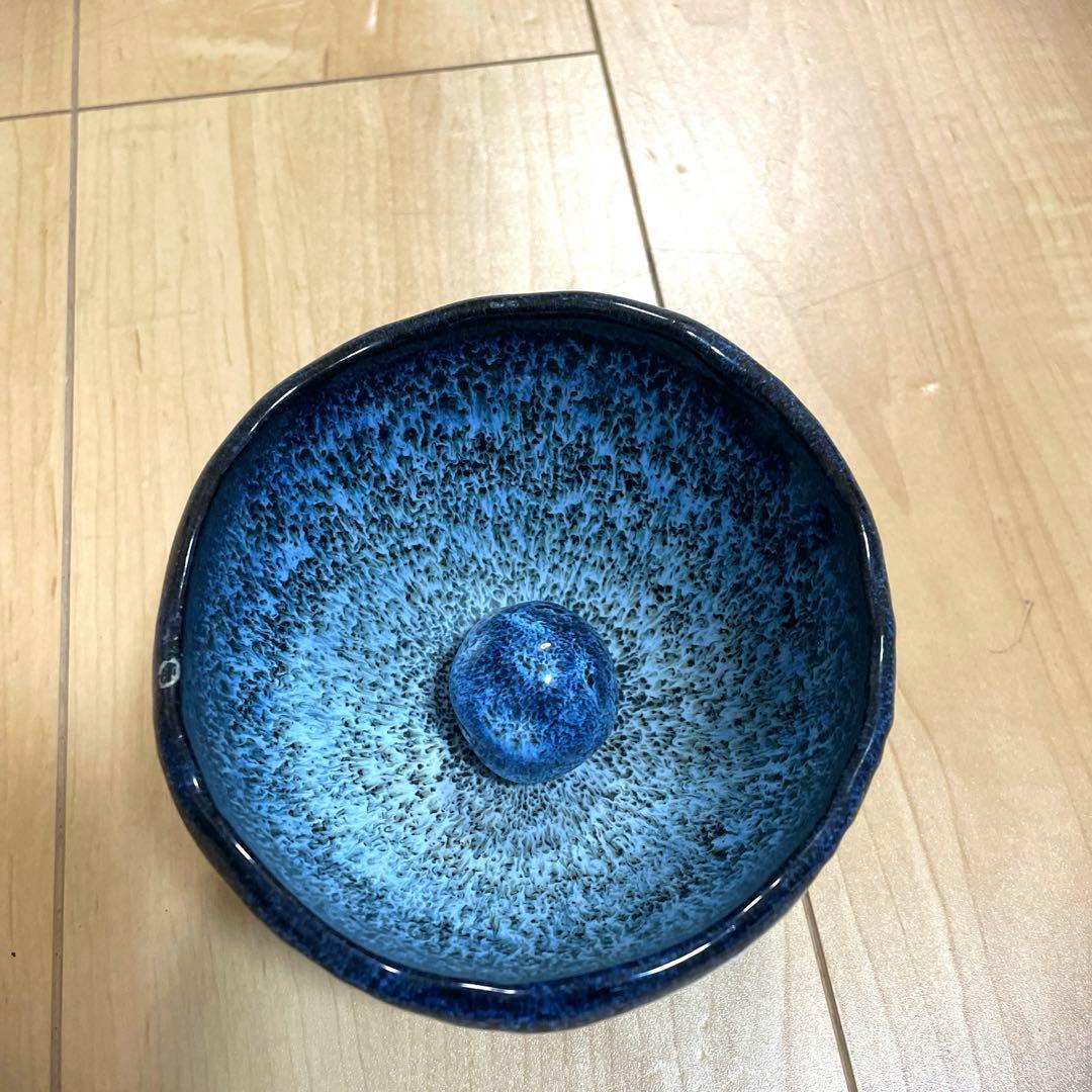 希少品 美品 萩焼？癒しの陶　茶碗　抹茶碗1-2