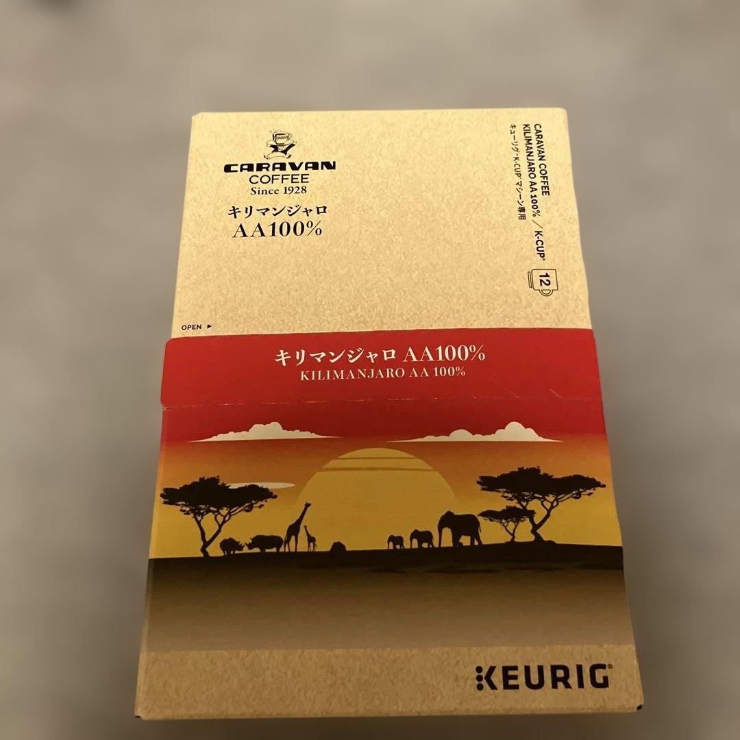 キャラバンコーヒー キリマンジャロ 、モカブレンド12個入り×各4箱、計8箱
