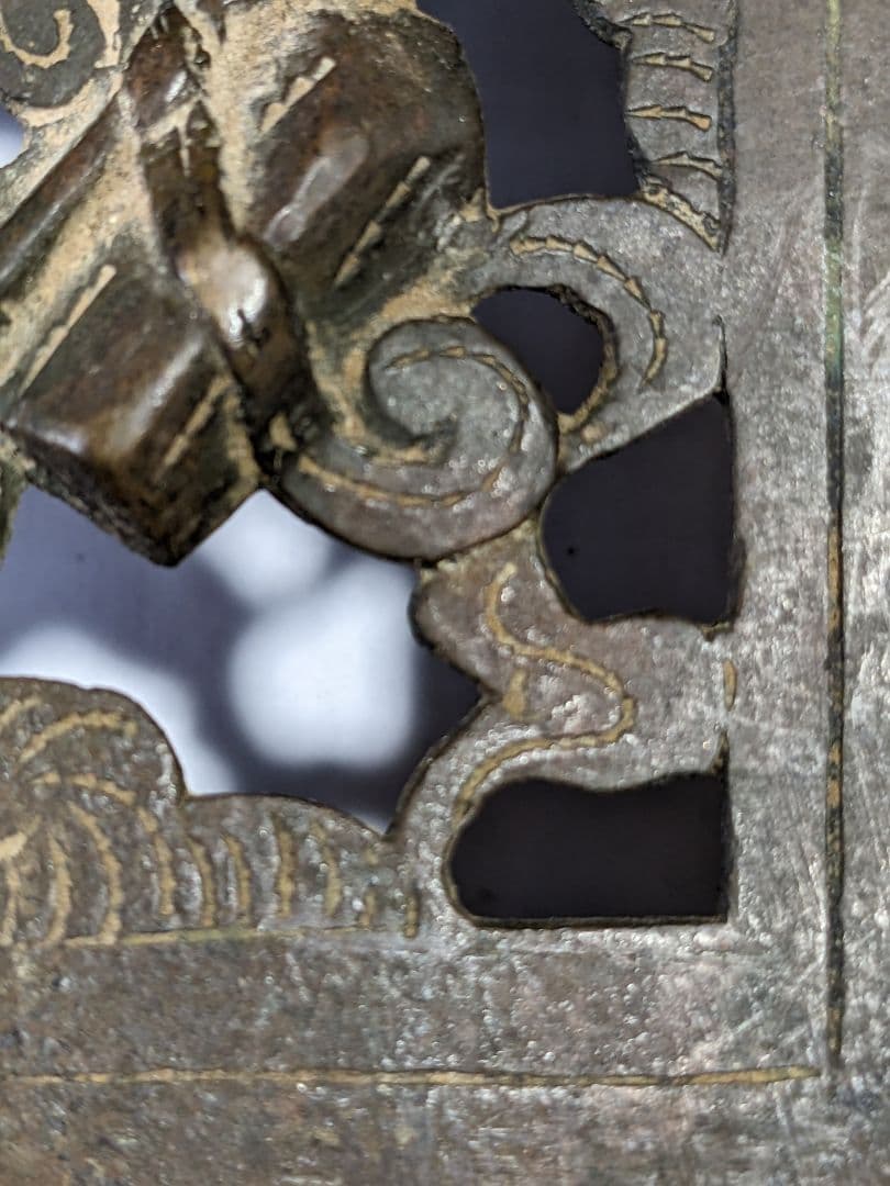 ⭐珍物！ 中国清時代 墨置台 文房四宝 古玩 古美術 書道具 骨董品 レア物