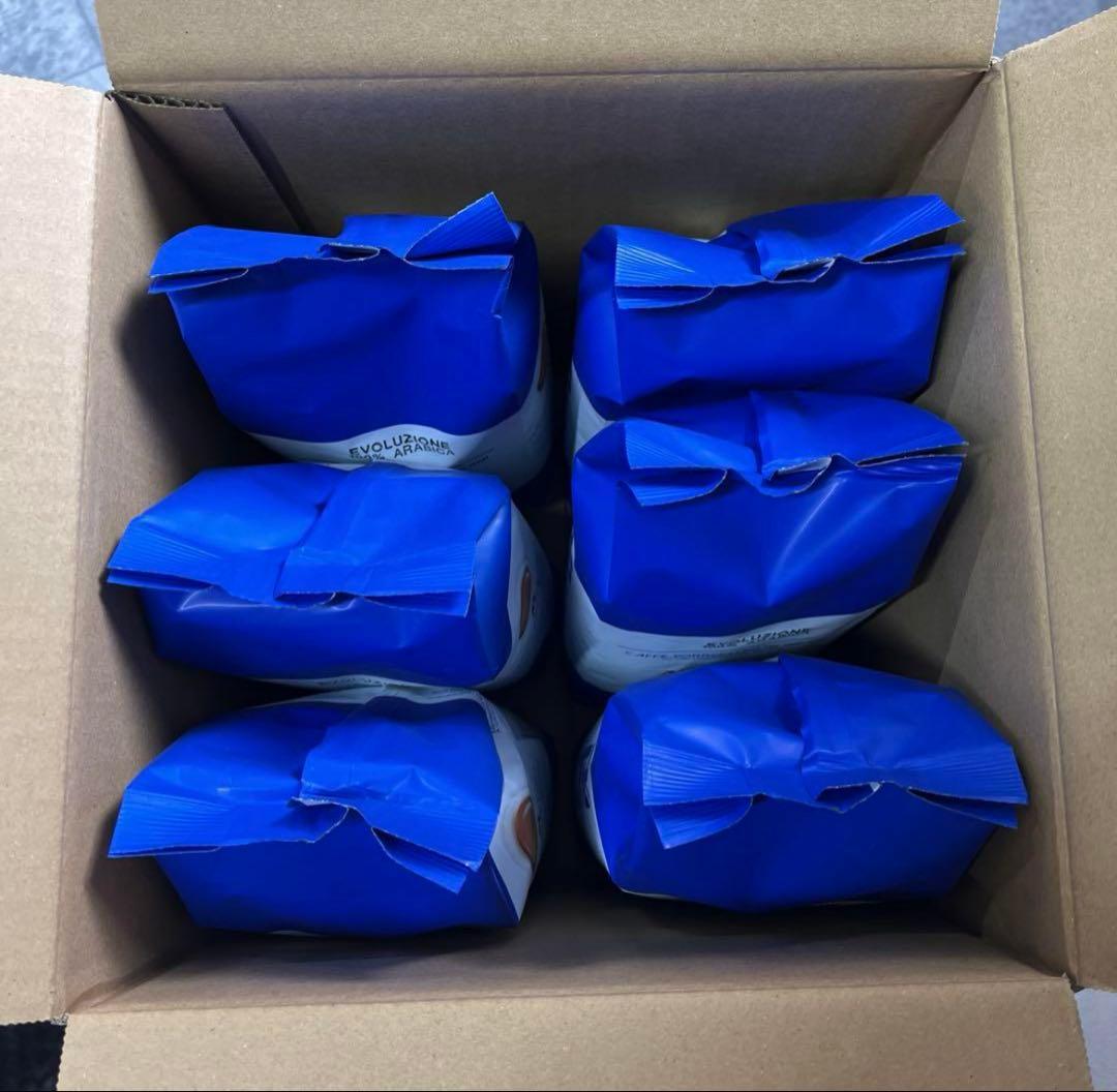 デロンギ　コーヒー豆　Musetti EVOLUZIONE 500g 6袋セット