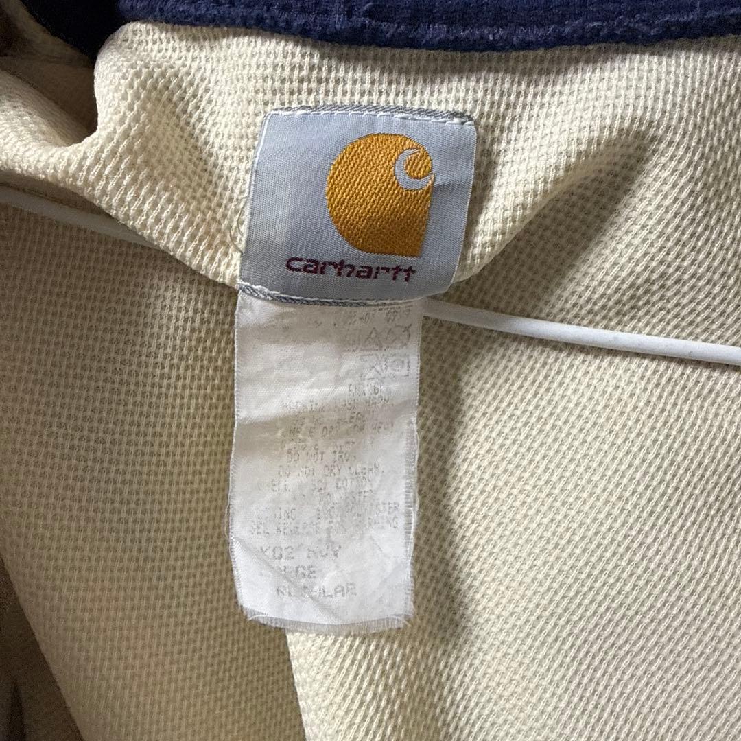Carhartt 裏地ワッフル フルジップパーカー ア